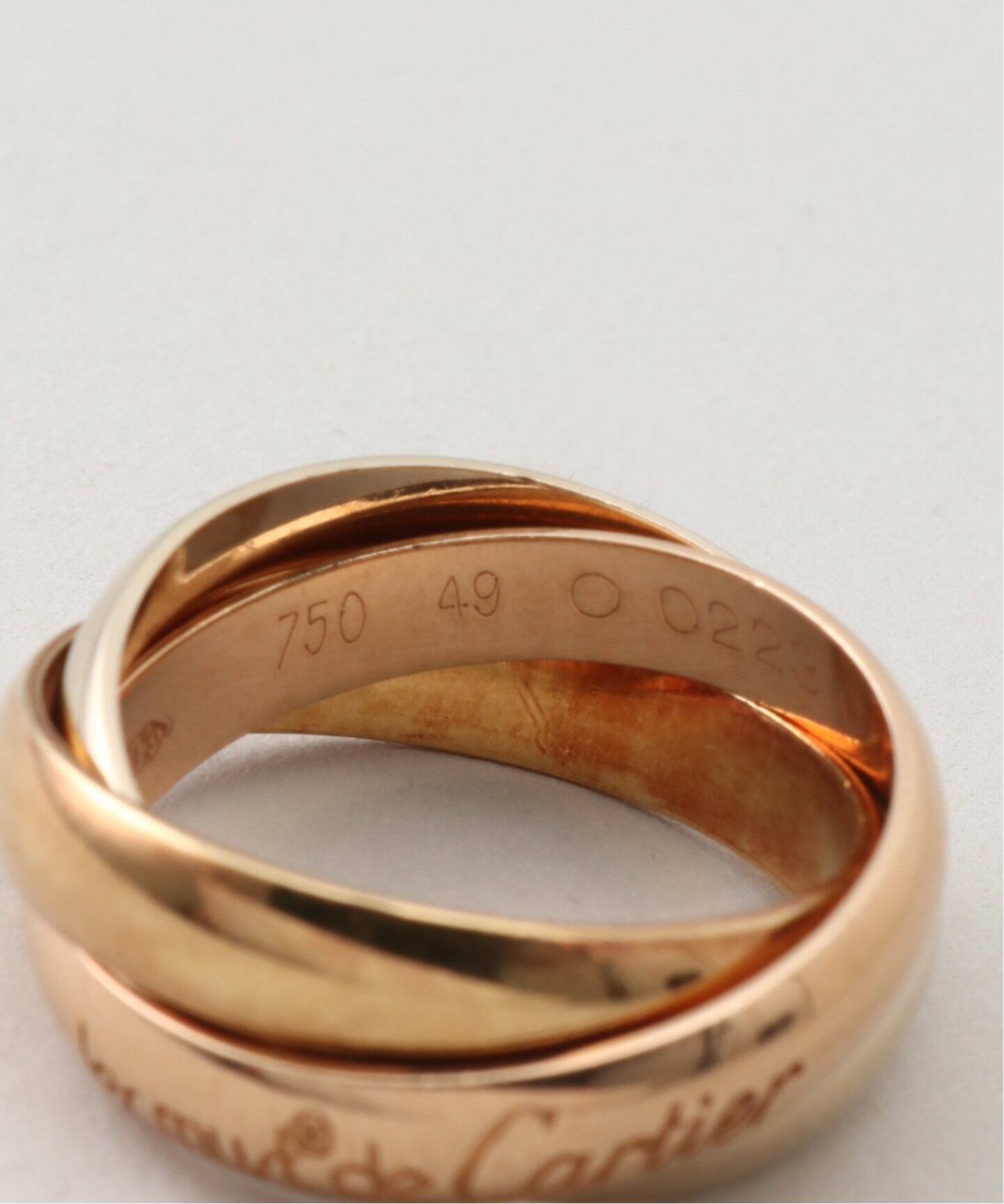 Cartier / カルティエ 】Trinity Ring K18 49 7.2g（リング）｜WORLDLY 