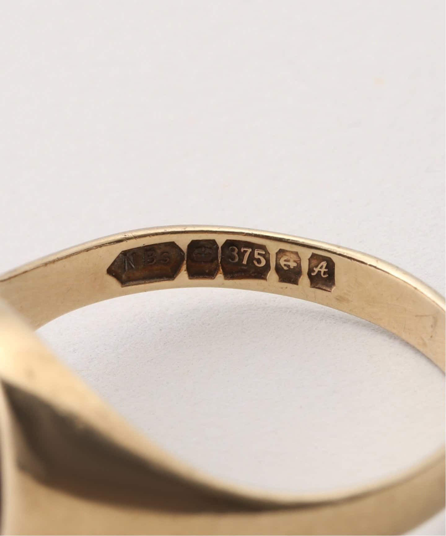 UK Vintage Jewelry】100 K9 OV ONYX 2.9 RG（リング）｜WORLDLY