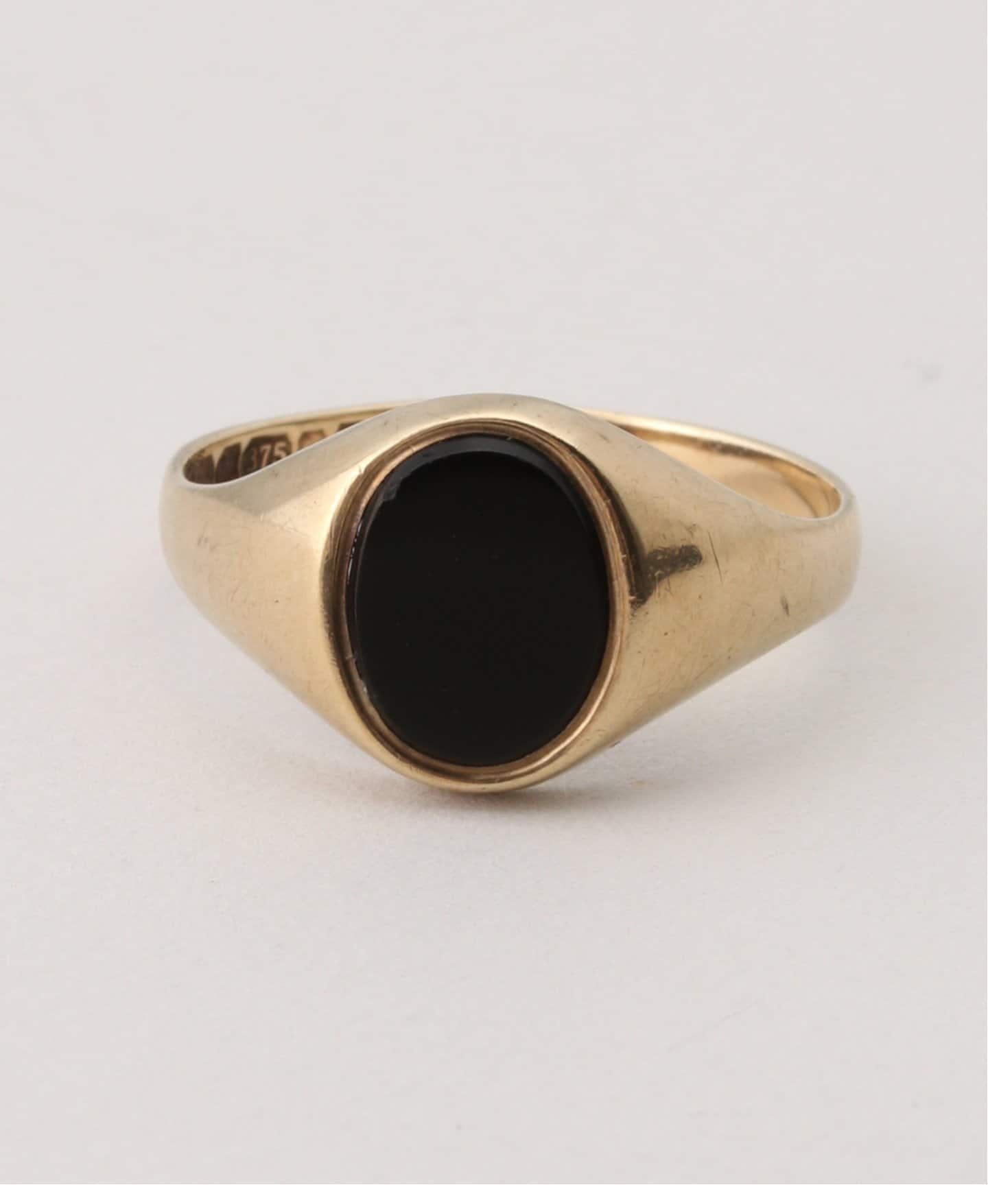 UK Vintage Jewelry】100 K9 OV ONYX 2.9 RG（リング）｜WORLDLY