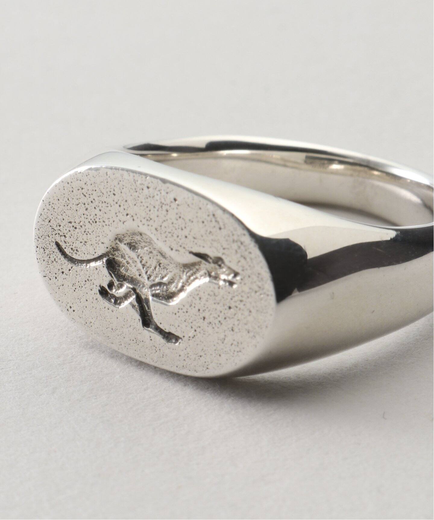 FREDRICK GROVE / フレデリック・グローブ 】Grey Hound Signet Ring 