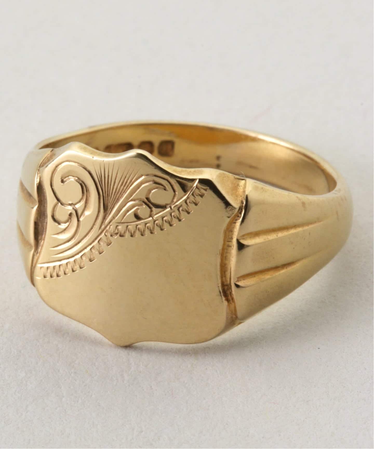 UK Vintage Jewelry】 K9 SIG SHLD 4.2 RG（リング）｜WORLDLY-WISE