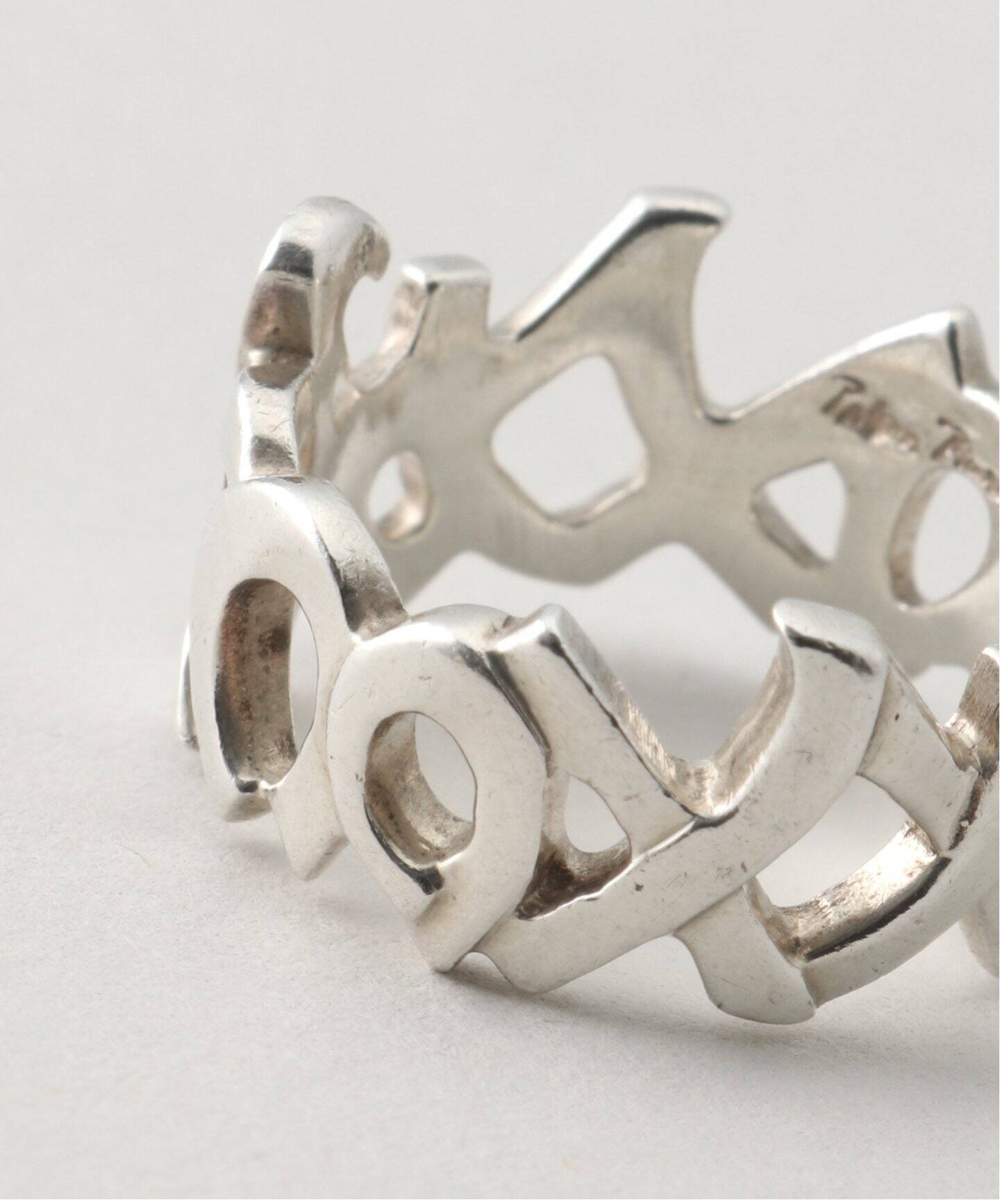 Vintage TIFFANY&Co. ティファニー 】Love Kiss Ring #12（リング 