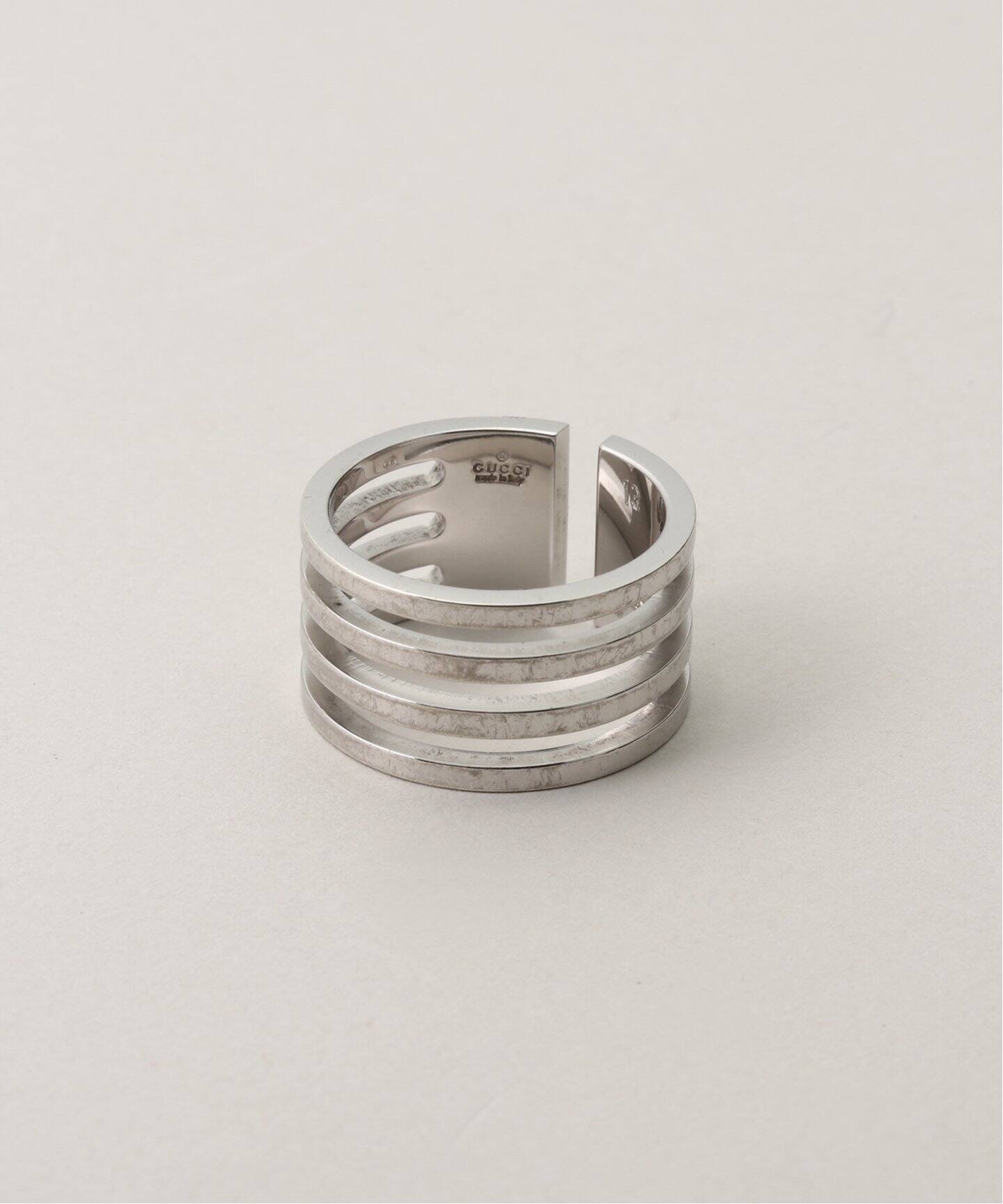GUCCI Vintage / グッチ 】Open end stripe Ring（リング）｜WORLDLY 