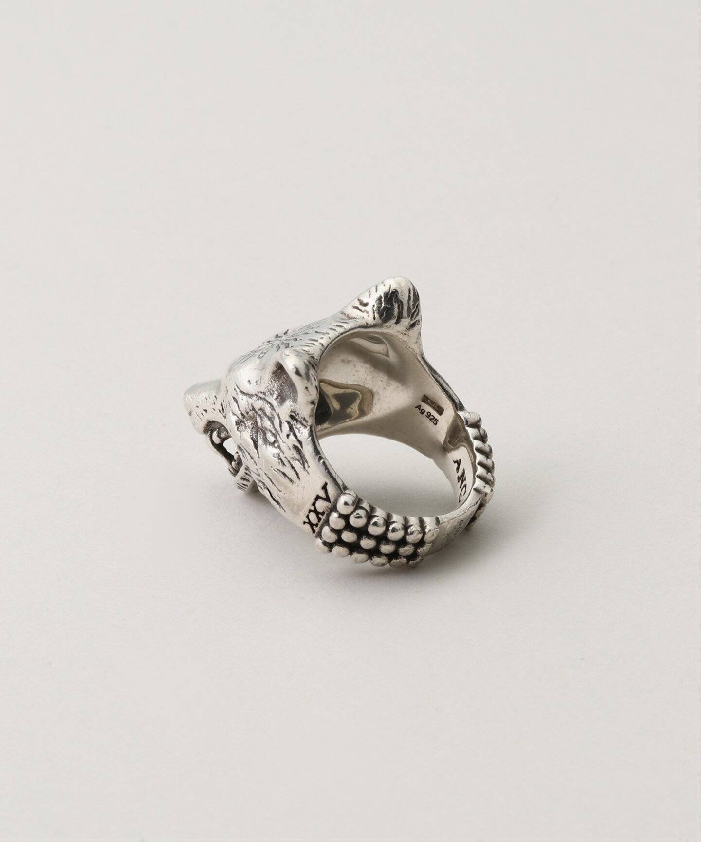 GUCCI Vintage / グッチ 】Wolf head Silver Ring（リング）｜WORLDLY 