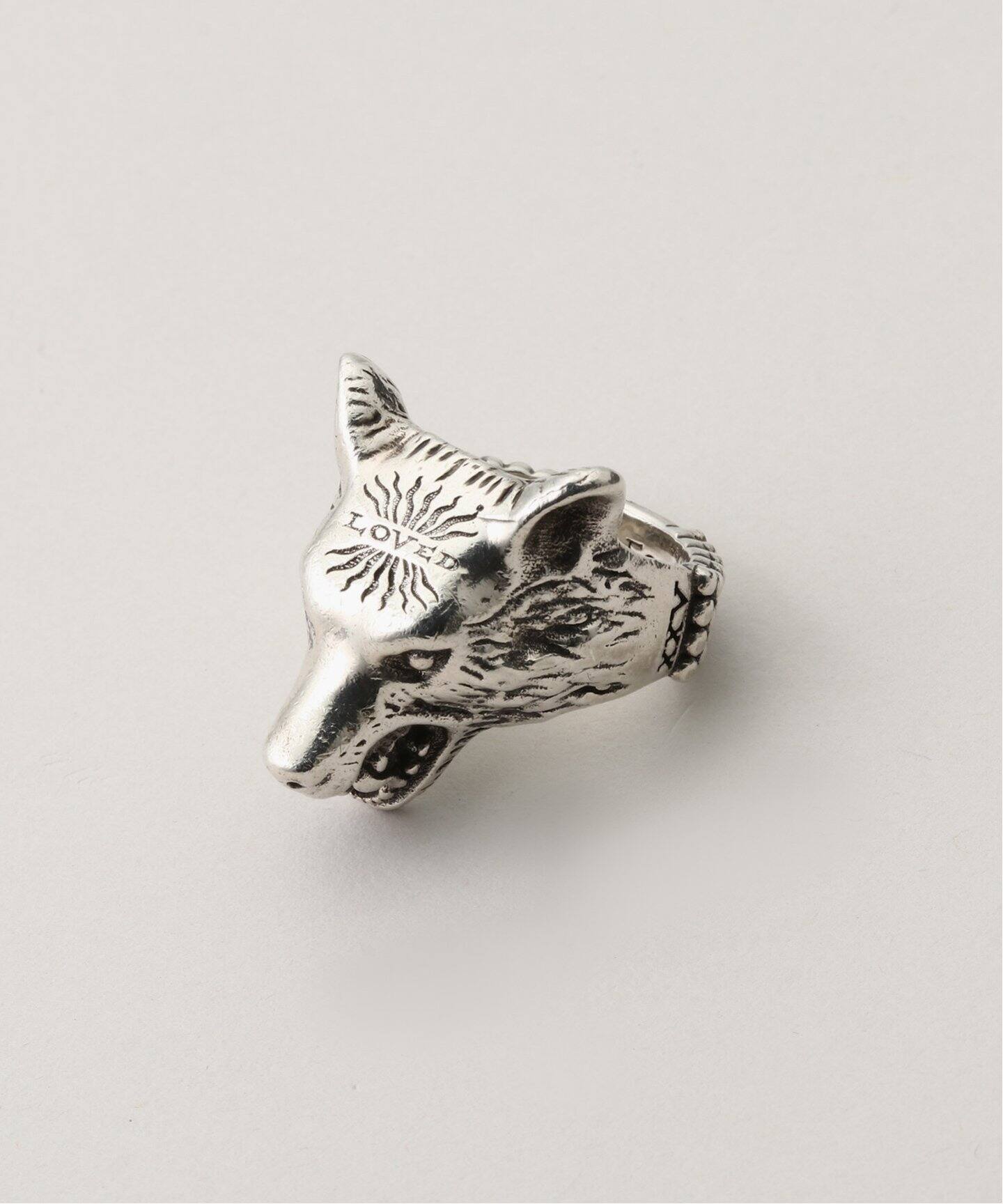 GUCCI Vintage / グッチ 】Wolf head Silver Ring（リング）｜WORLDLY  