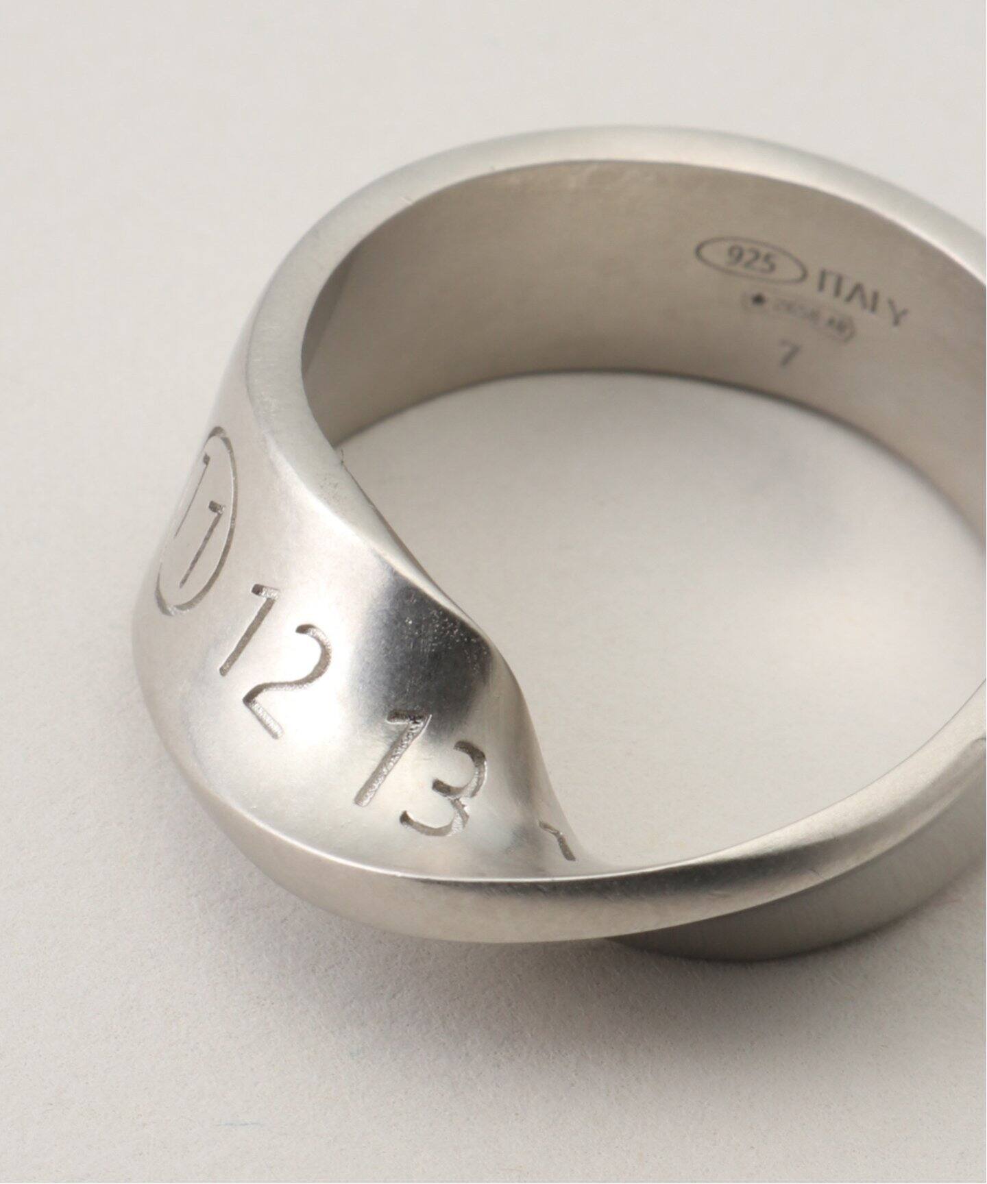 MAISON MARGIELA / メゾン・マルジェラ】 Twisted Number Ring（リング  