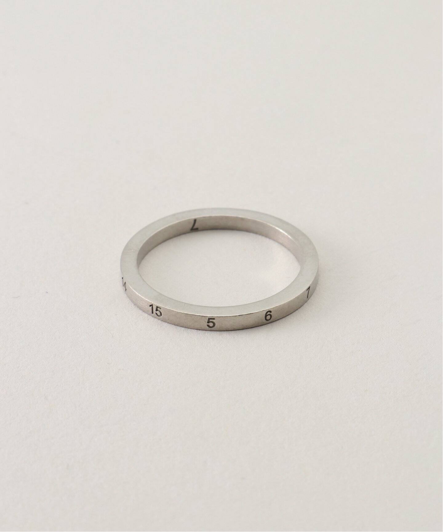 MAISON MARGIELA / メゾン・マルジェラ】Number Reference Narrow Ring 