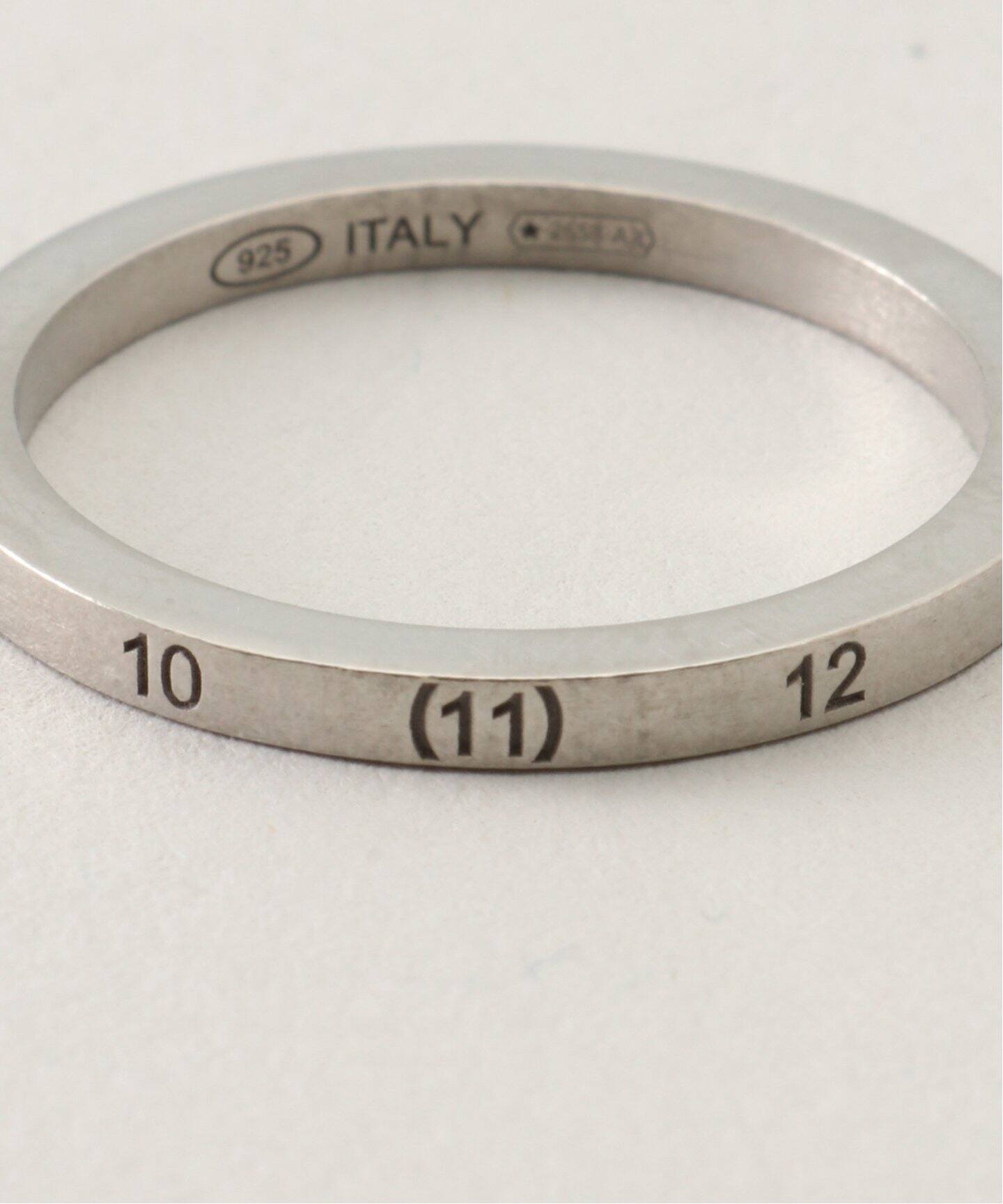 MAISON MARGIELA / メゾン・マルジェラ】Number Reference Narrow Ring 