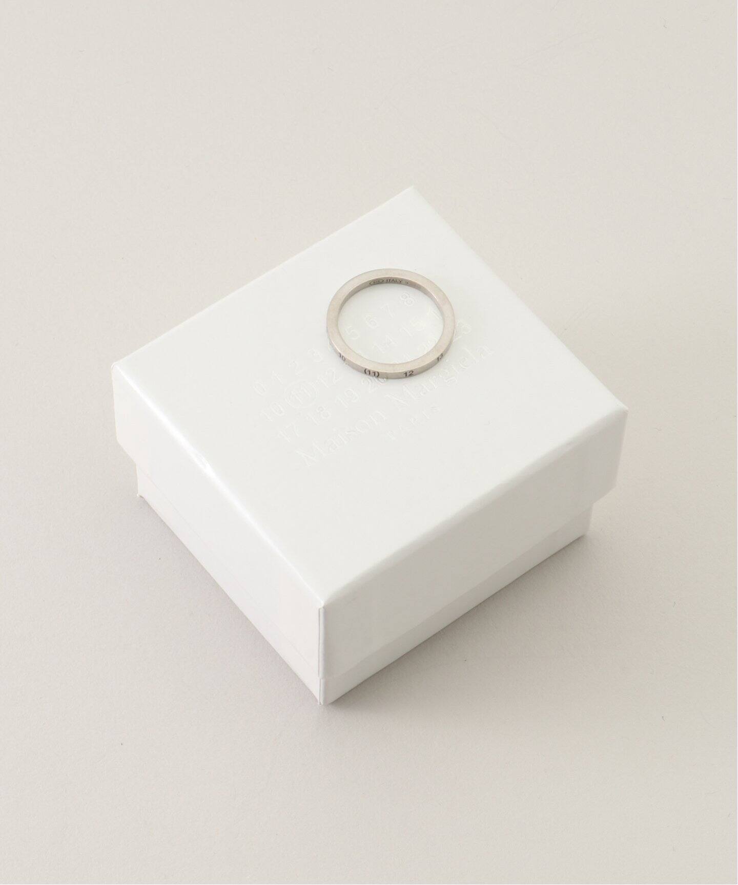MAISON MARGIELA / メゾン・マルジェラ】Number Reference Narrow Ring 