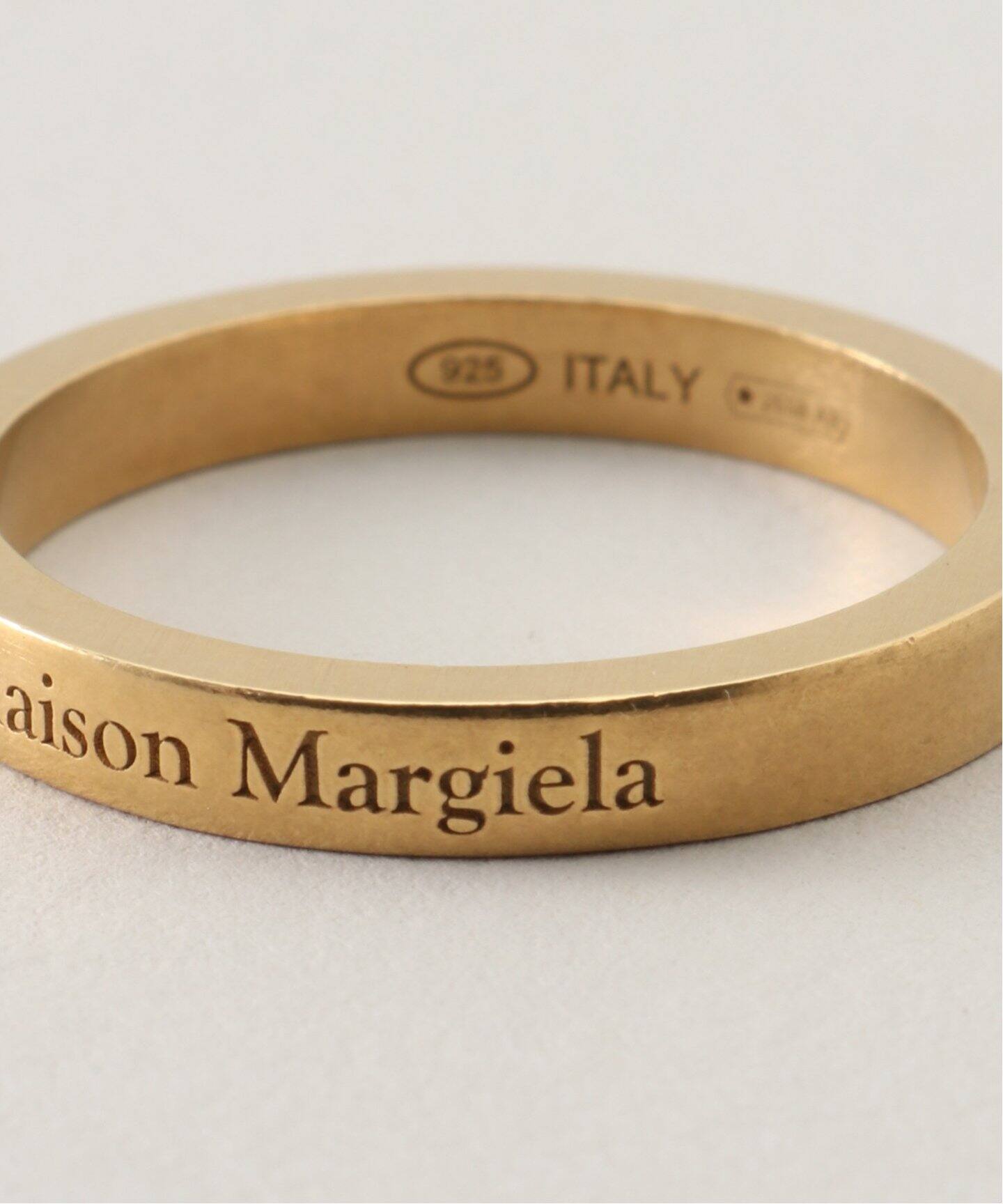 MAISON MARGIELA / メゾン・マルジェラ】Logo Reference Ring 3mm 