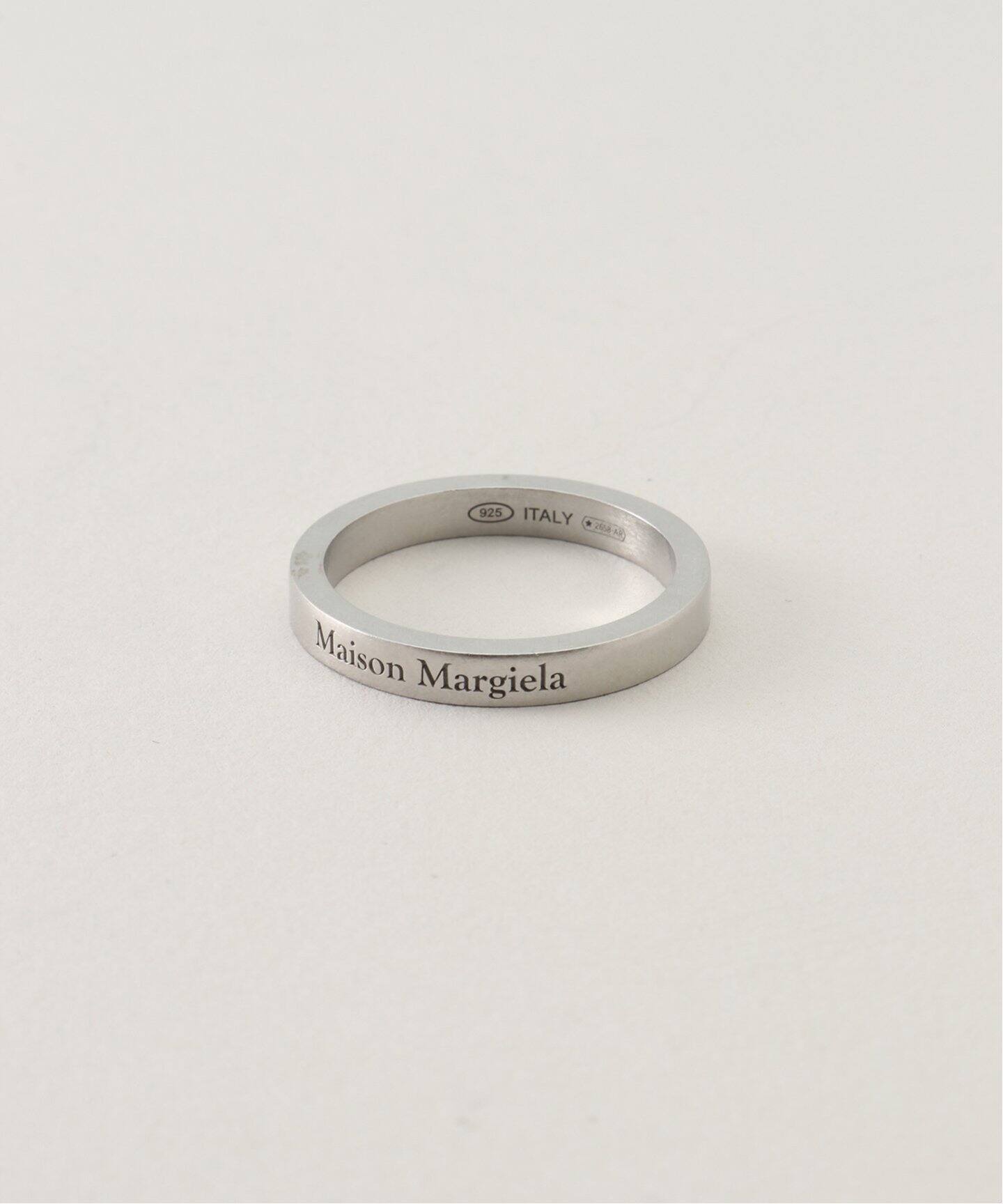MAISON MARGIELA / メゾン・マルジェラ】Logo Reference Ring 3mm 