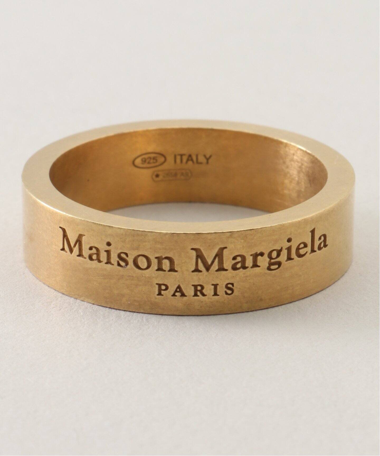 MAISON MARGIELA / メゾン・マルジェラ】Logo Reference Ring 6mm  