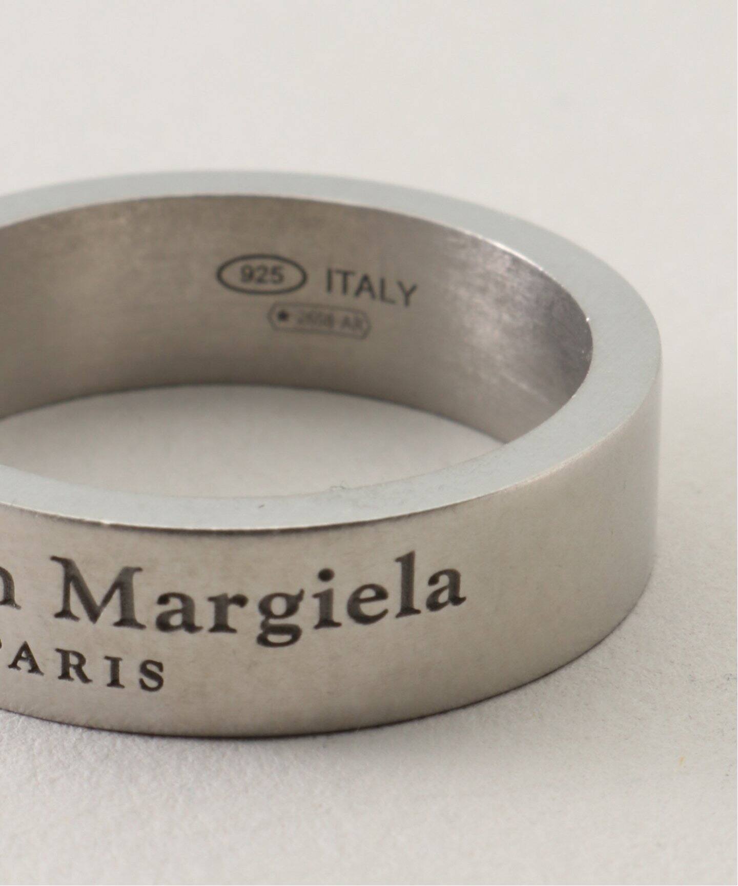 MAISON MARGIELA / メゾン・マルジェラ】Logo Reference Ring 6mm  