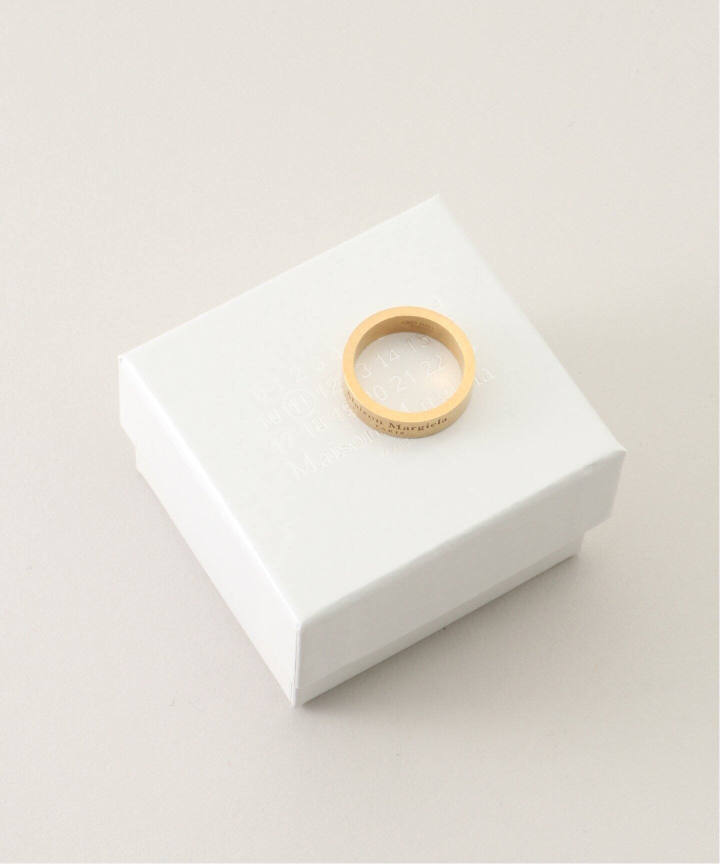 MAISON MARGIELA / メゾン・マルジェラ】Logo Reference Ring 6mm  