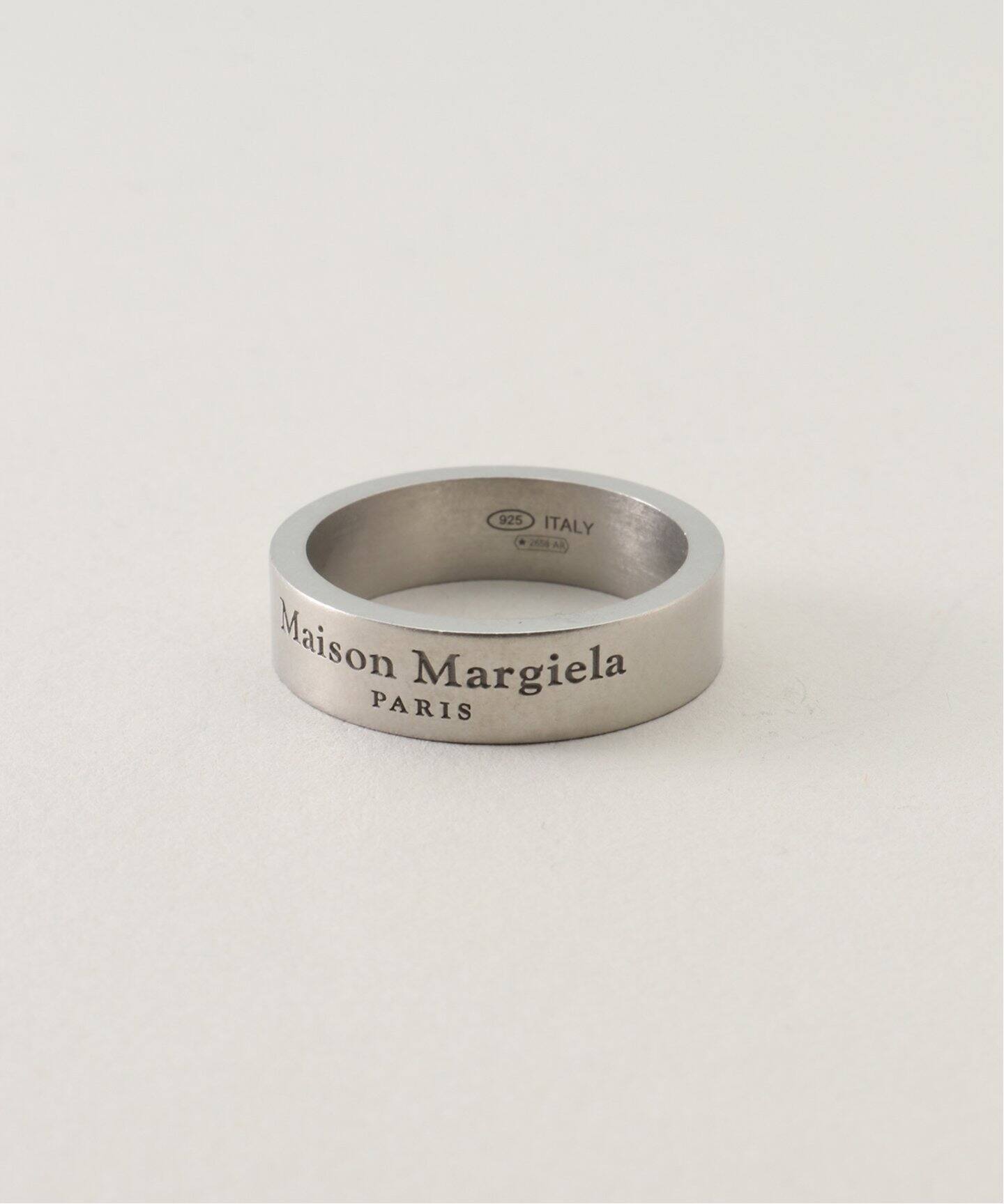 MAISON MARGIELA / メゾン・マルジェラ】Logo Reference Ring 6mm 
