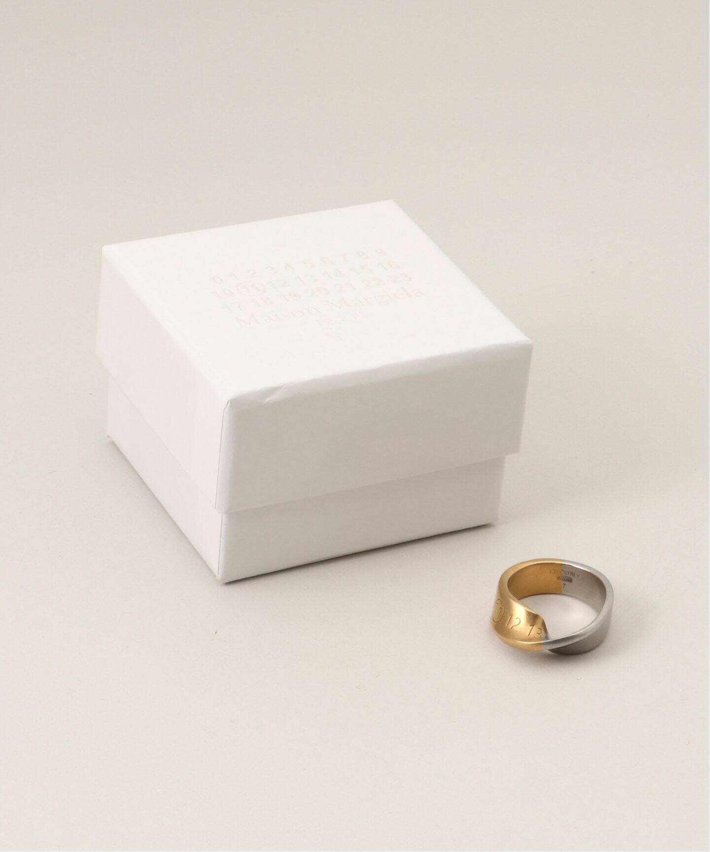 MAISON MARGIELA / メゾン・マルジェラ】 Twisted Number Ring（リング  