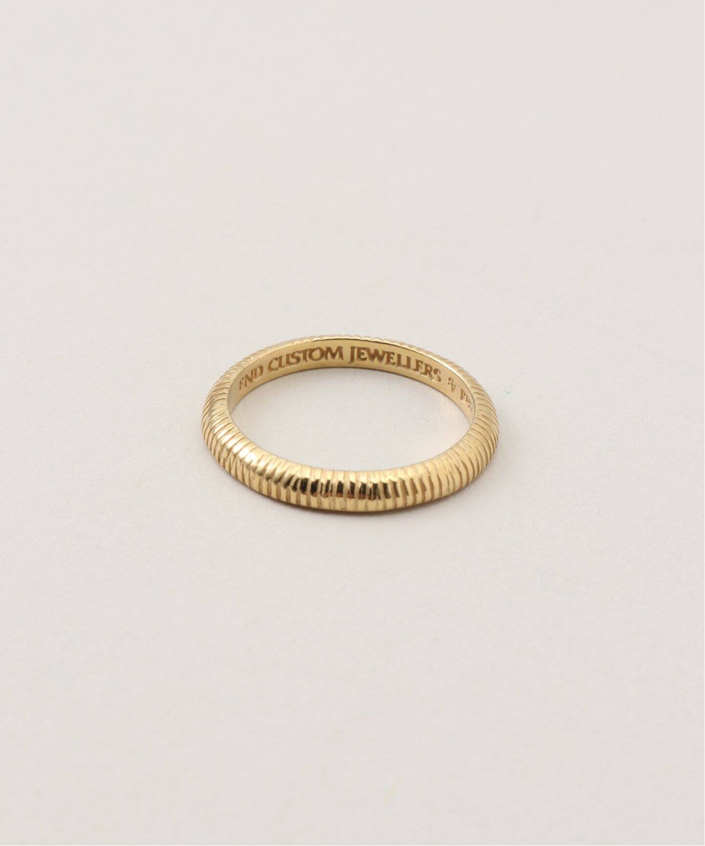 END CUSTOM JEWELLERS 3 SQUARE JACOBIAN RING リング : UNDERFIELD