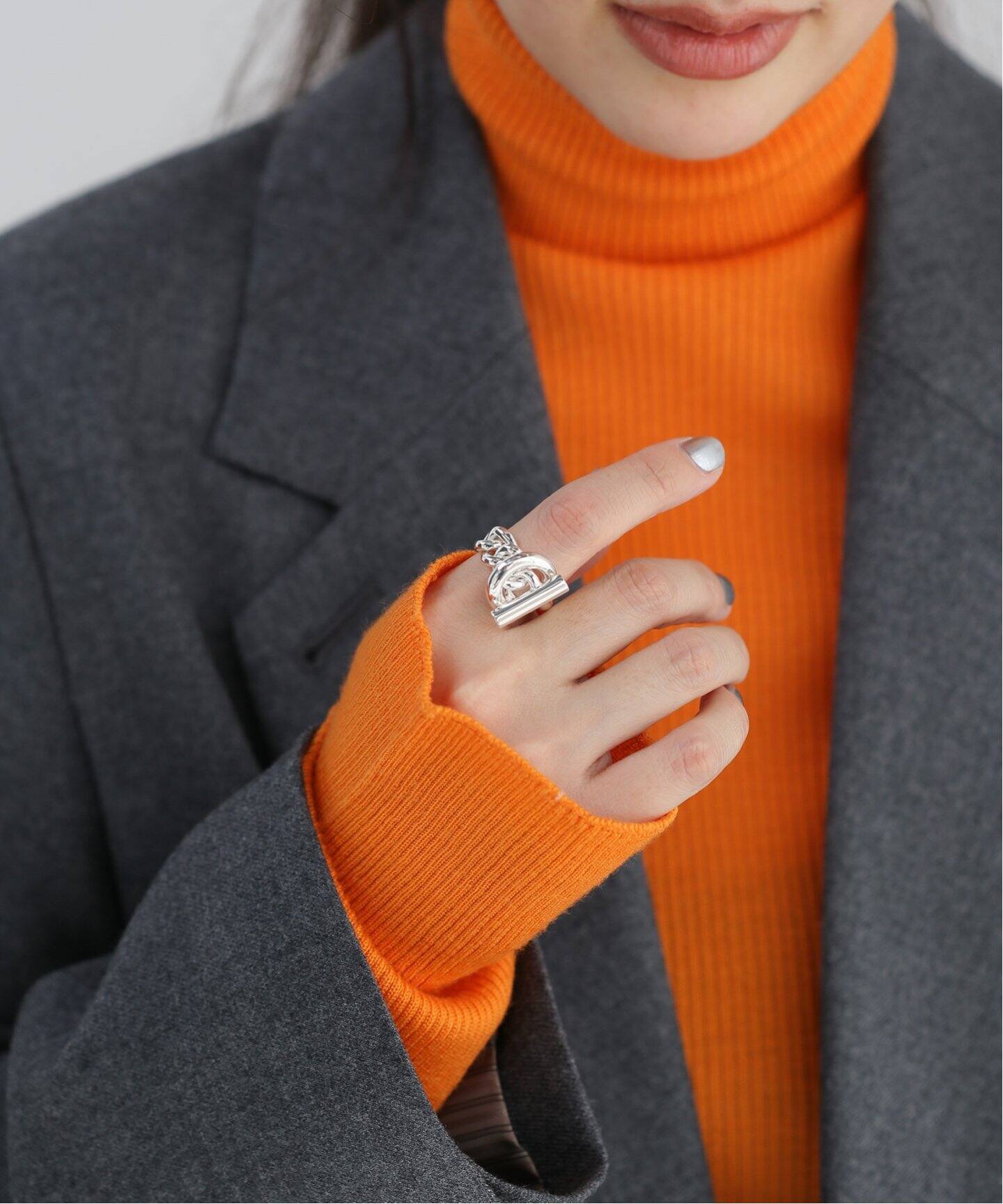 VINTAGE HERMES/エルメス】Croisette ring（リング）｜ENSEMBLE 