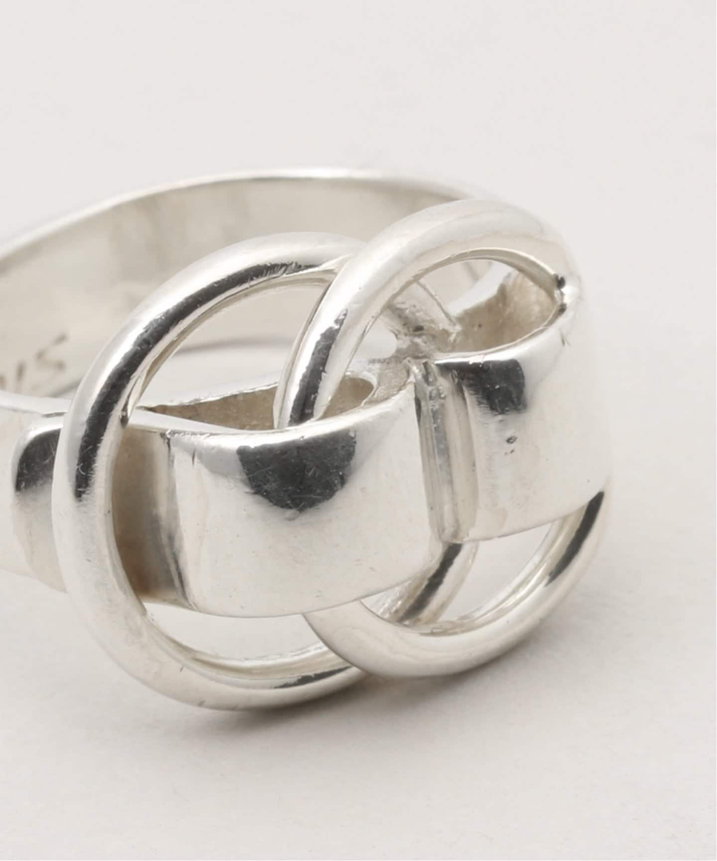 山*岡様 正規品　エルメス　HERMES ヴィンテージ　リングDeux Anne VINTAGE HERMES/エルメス】Deux anneaux ring（リング）｜ENSEMBLE