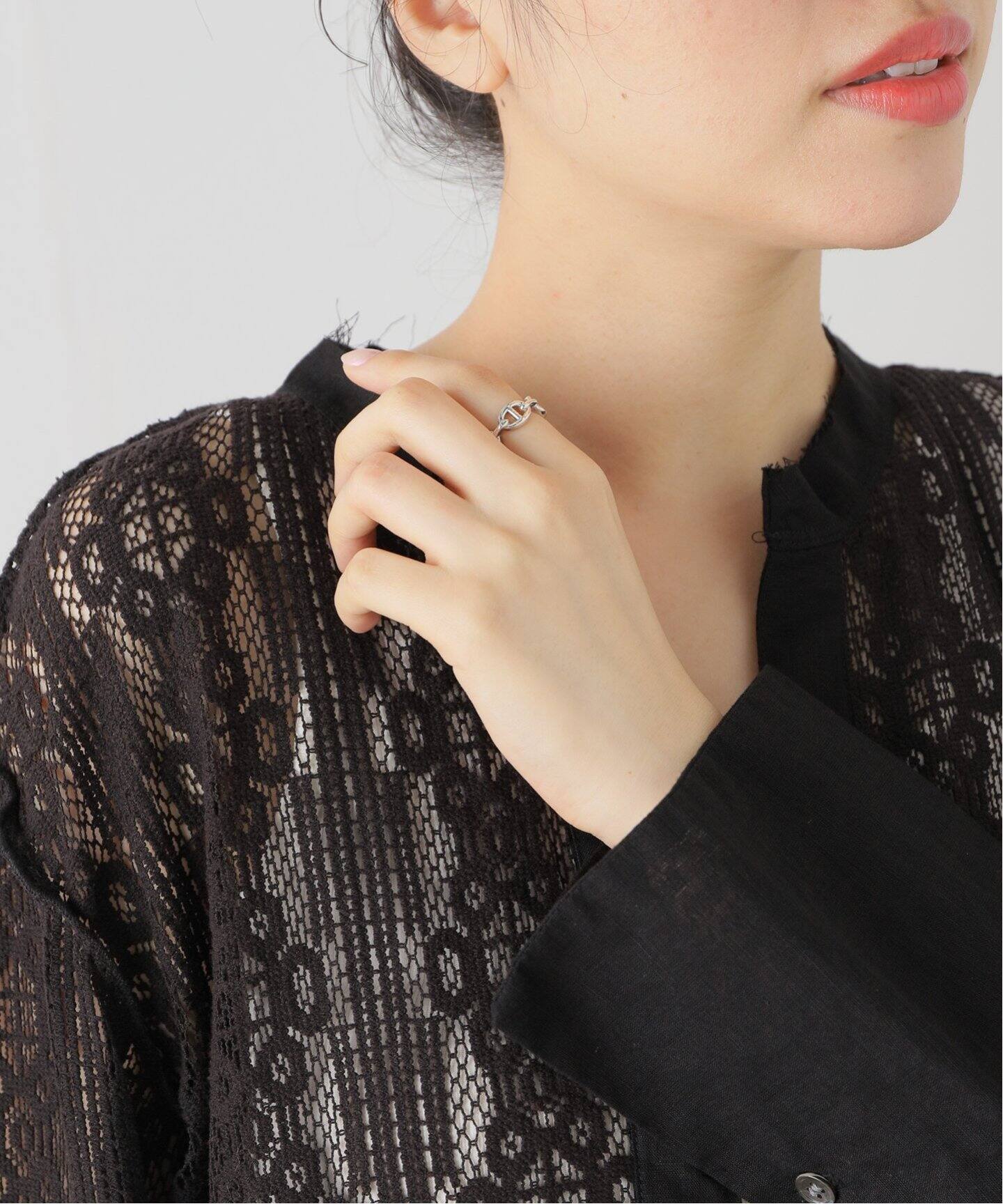 VINTAGE HERMES/エルメス】Enchainee pm Ring 53（リング）｜ENSEMBLE  