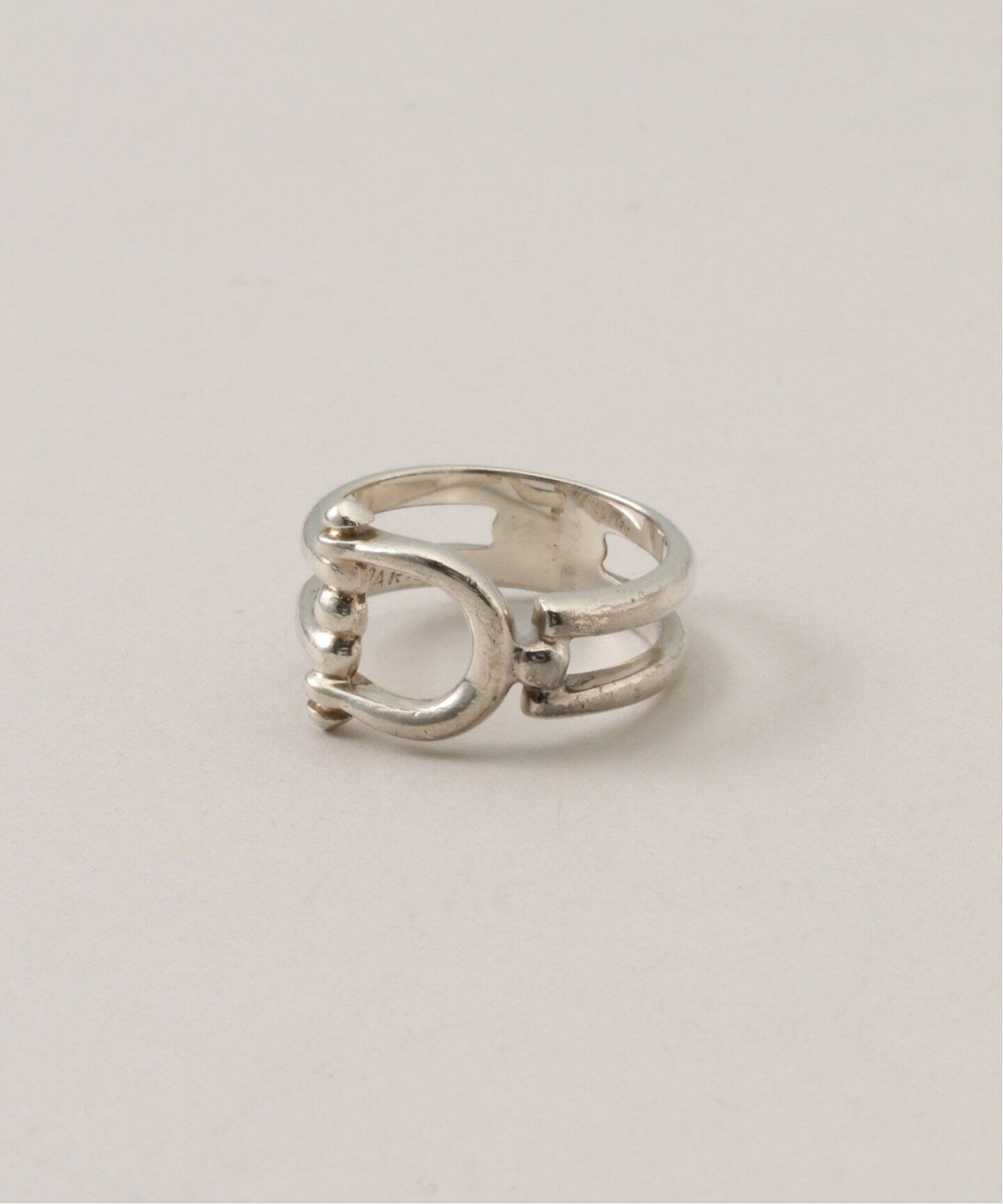 VINTAGE HERMES/エルメス】Harness motif Ring 49（リング 