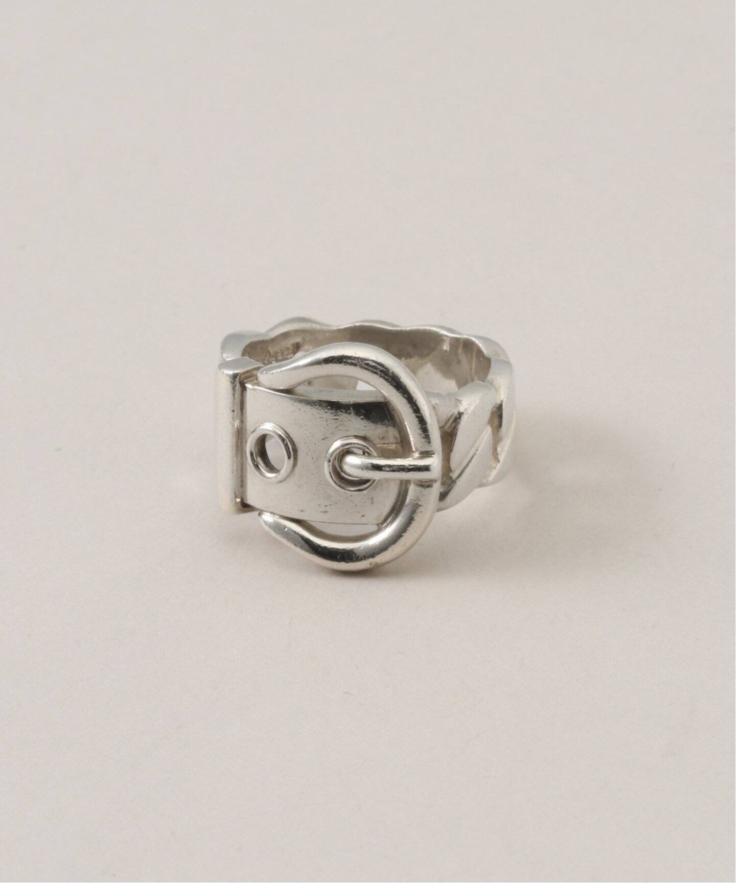 VINTAGE HERMES/エルメス】Boucle sellier Ring 49（リング 
