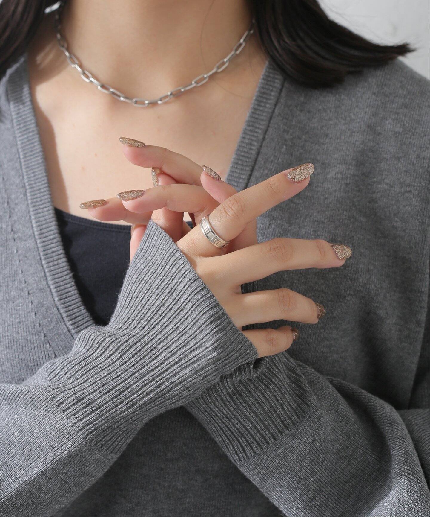 VINTAGE TIFFANY&Co./ティファニー】Atlas ring narrow（リング 