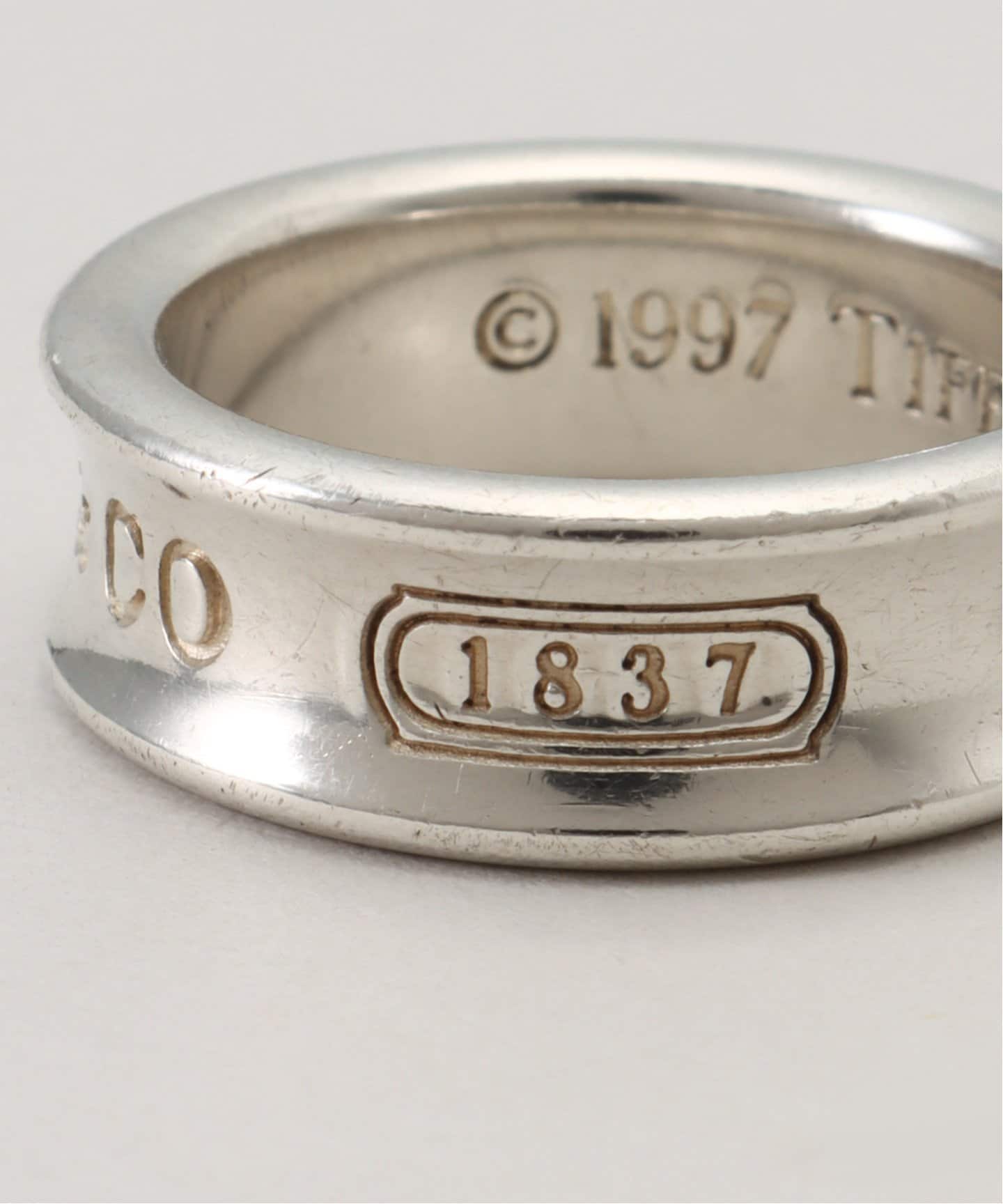 TIFFANY&C o.リング1837 楽天市場】Tiffany&Co. ティファニー 1837 ナロー リング 4MM 7