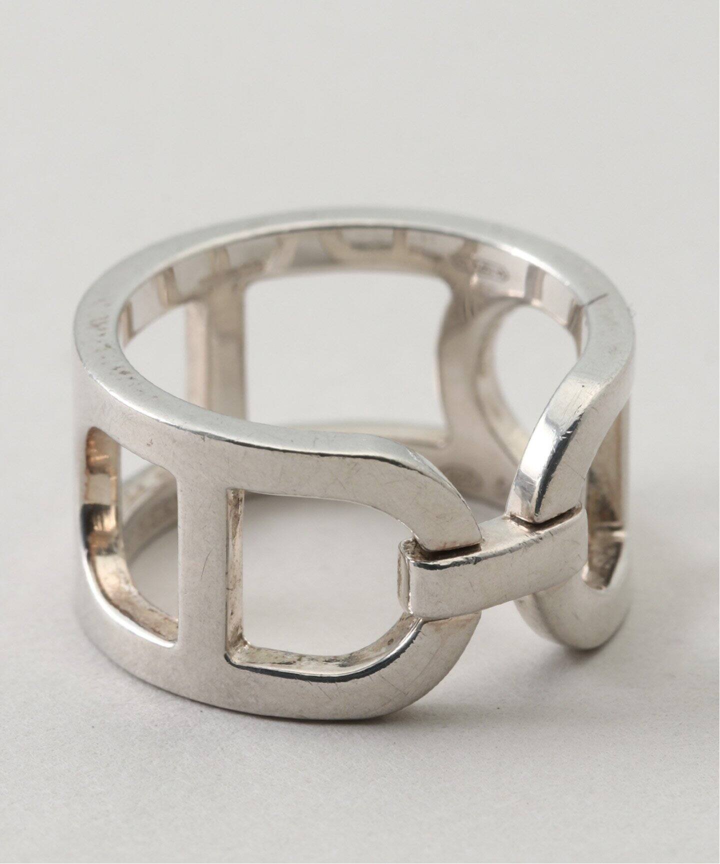 VINTAGE HERMES/エルメス】Ever chaine dAncre ring（リング