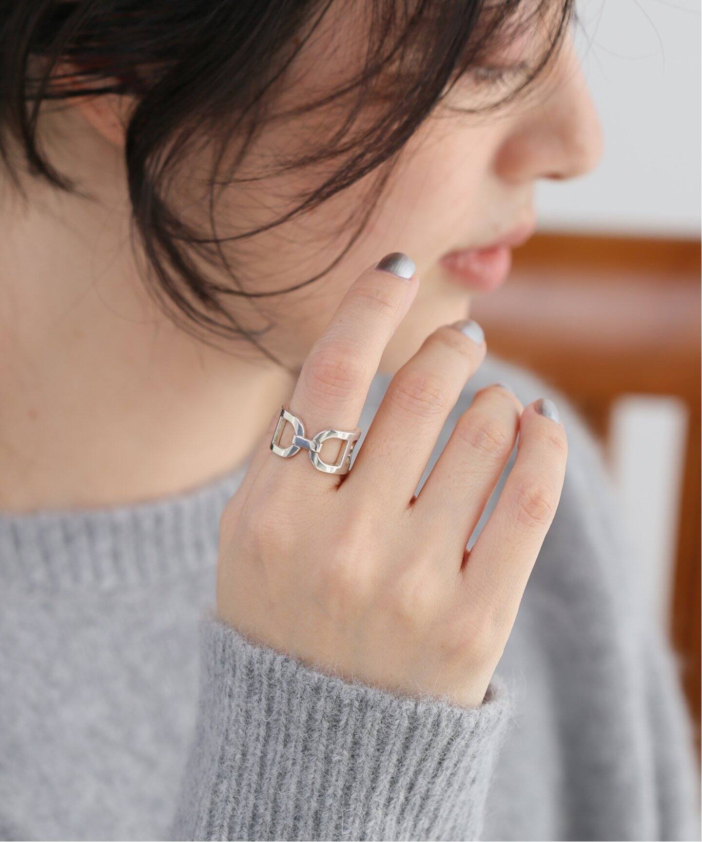 【エレガント♪】エルメス リング Ever Chaine d'Ancre HERMES HERMES リング エバー シェーヌダンクル Ever Chaine d'Ancre PM