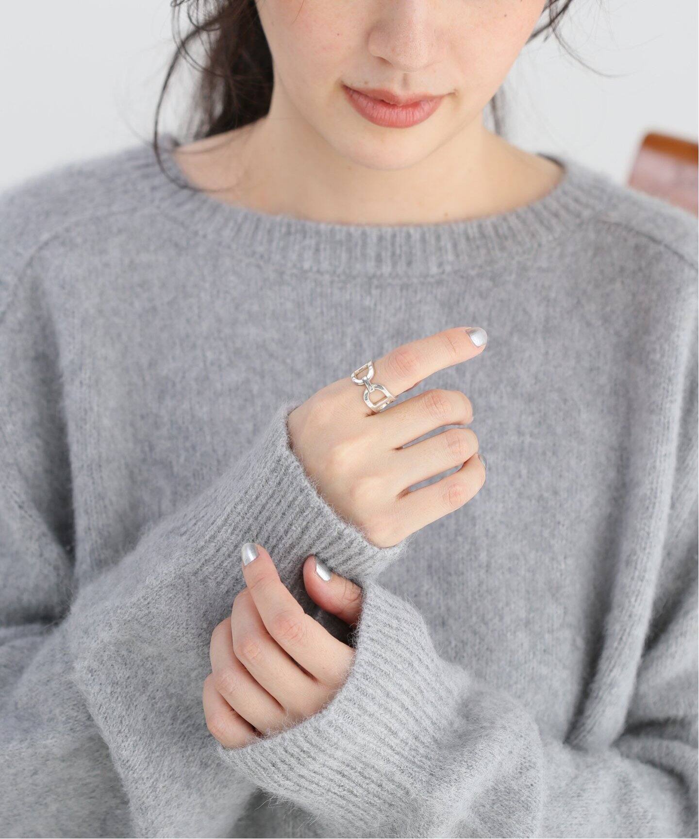 【エレガント♪】エルメス リング Ever Chaine d'Ancre HERMES HERMES】シルバーリング EVER CHAINE D'ANCRE MM 送料込み