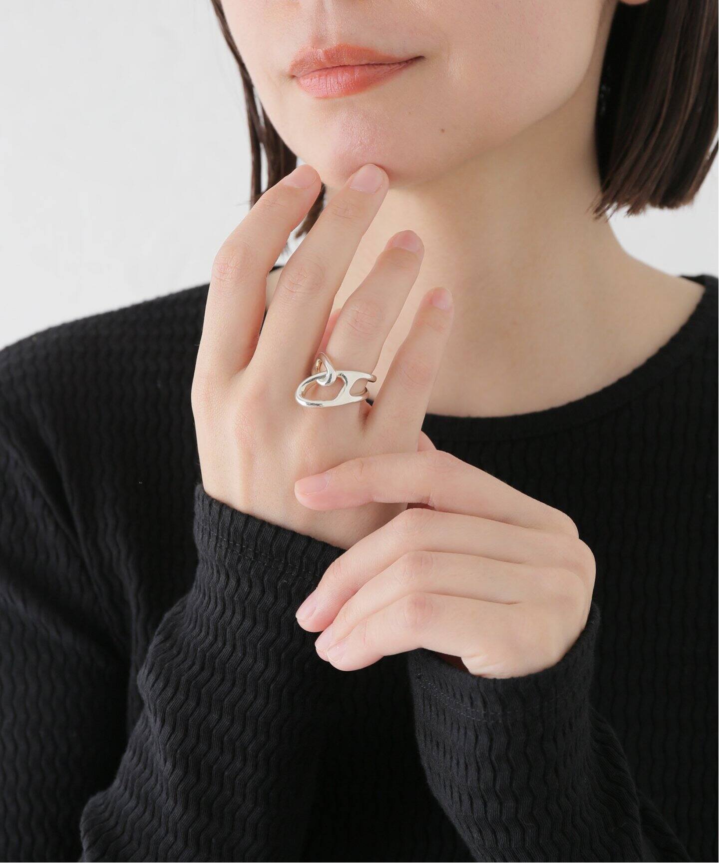 VINTAGE HERMES/エルメス】Chaine dAncre punk ring（リング 
