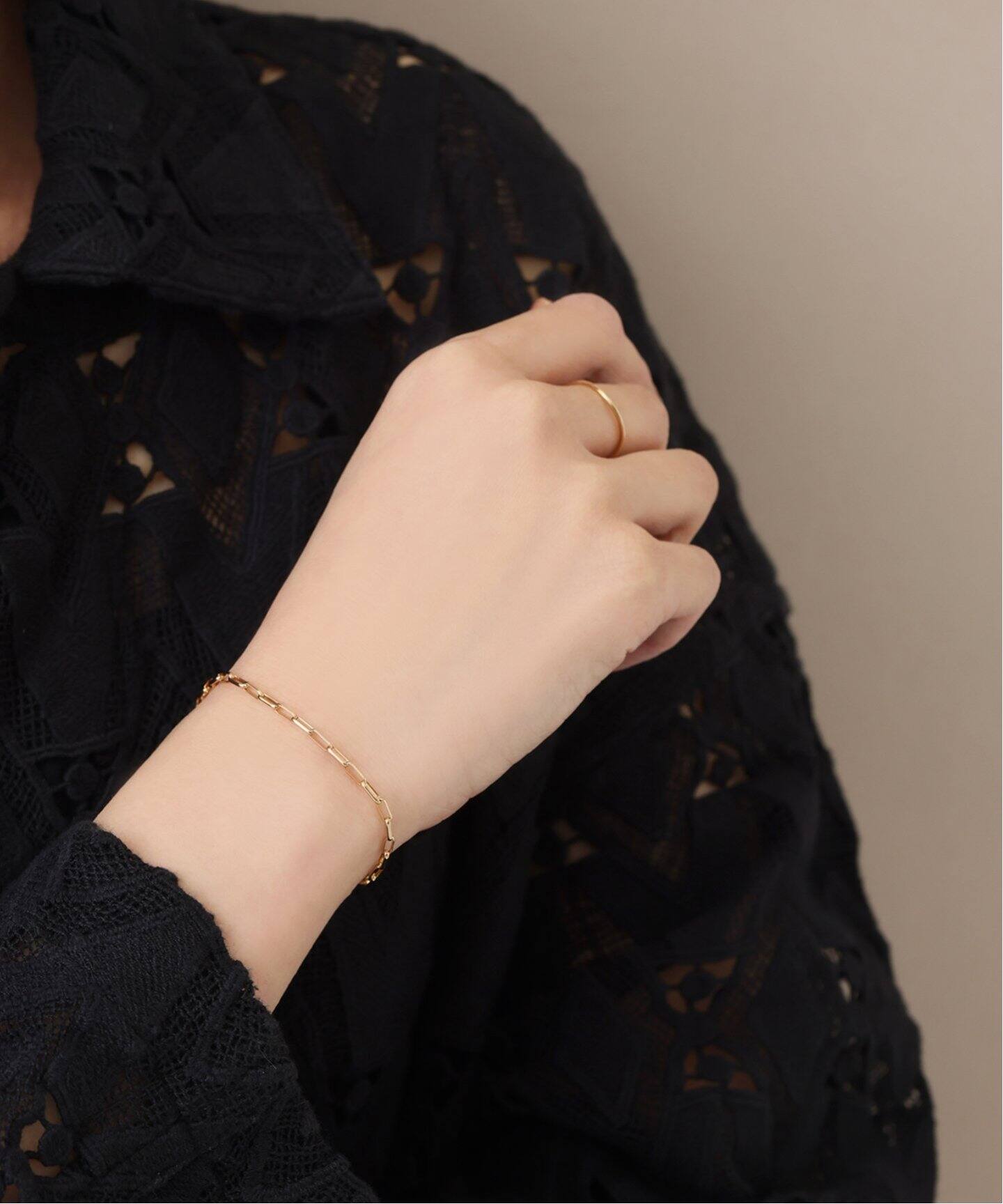 マーベラスチェーンブレスレット K10（ブレスレット・バングル  