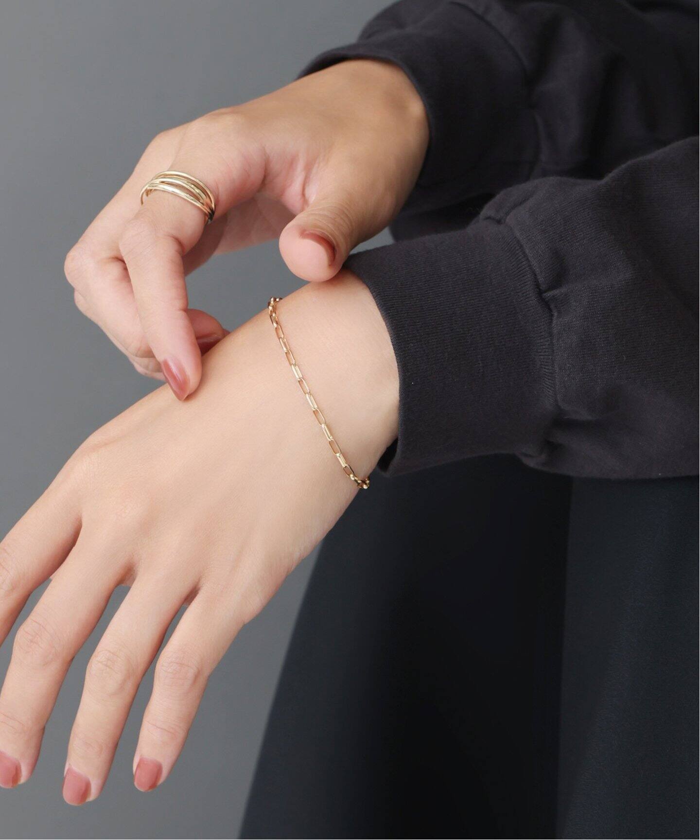 マーベラスチェーンブレスレット K10（ブレスレット・バングル  