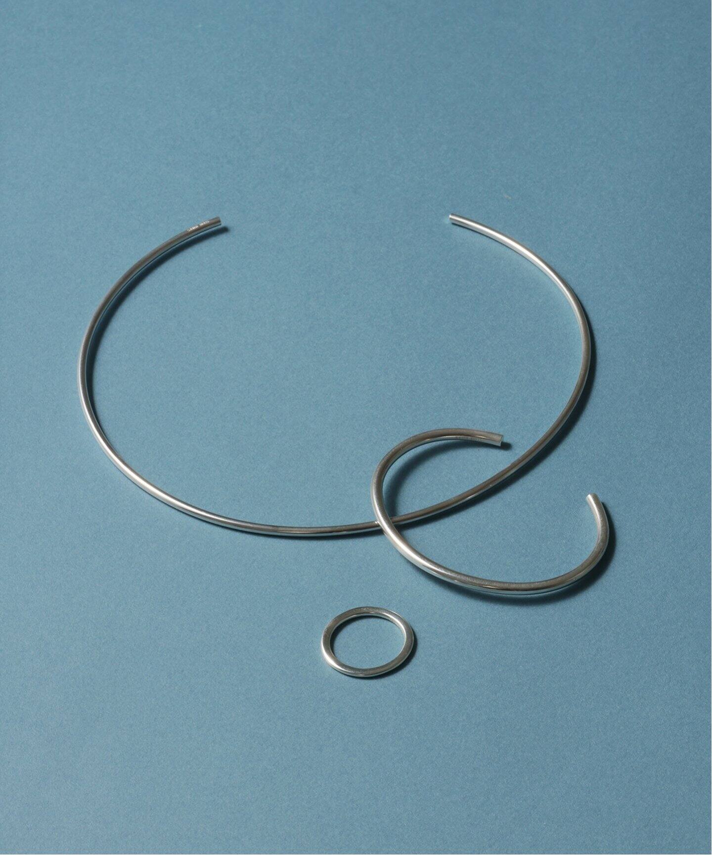 SAMH by LILAS】Cカーブバングル SV（ブレスレット・バングル）｜Lilas