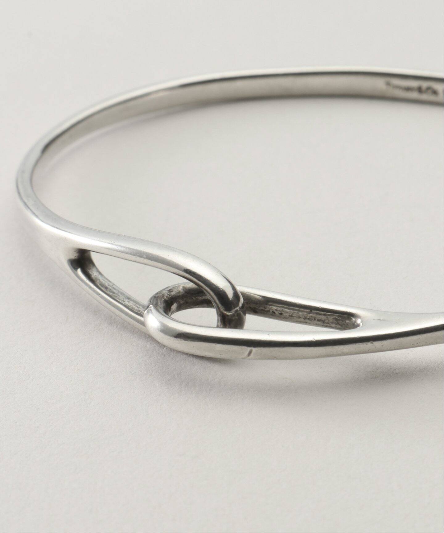 VINTAGE TIFFANY&Co./ティファニー】Double loop bangle（ブレスレット 