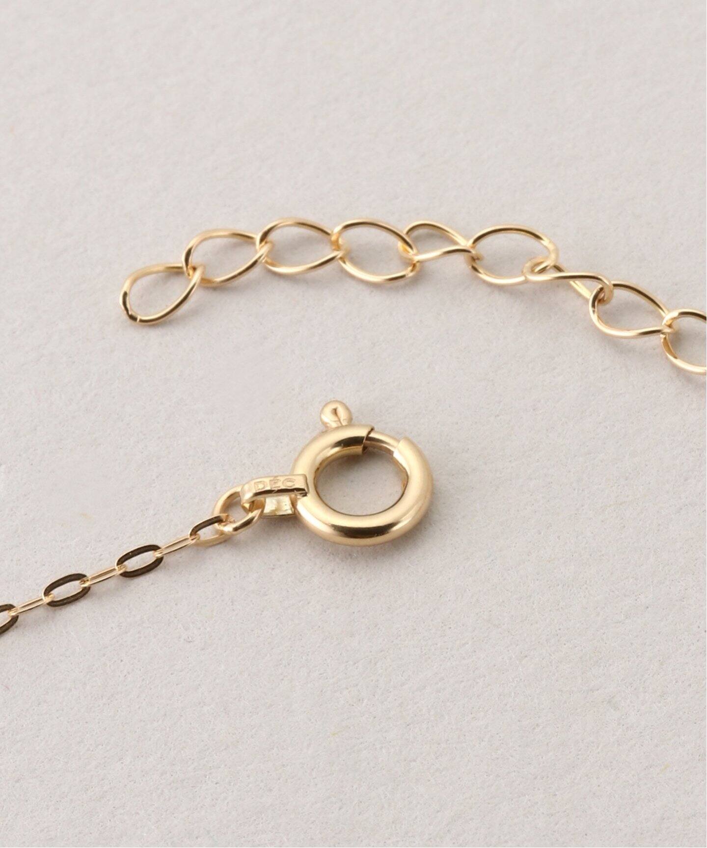 18K flash azuki chain bracelet（ブレスレット・バングル