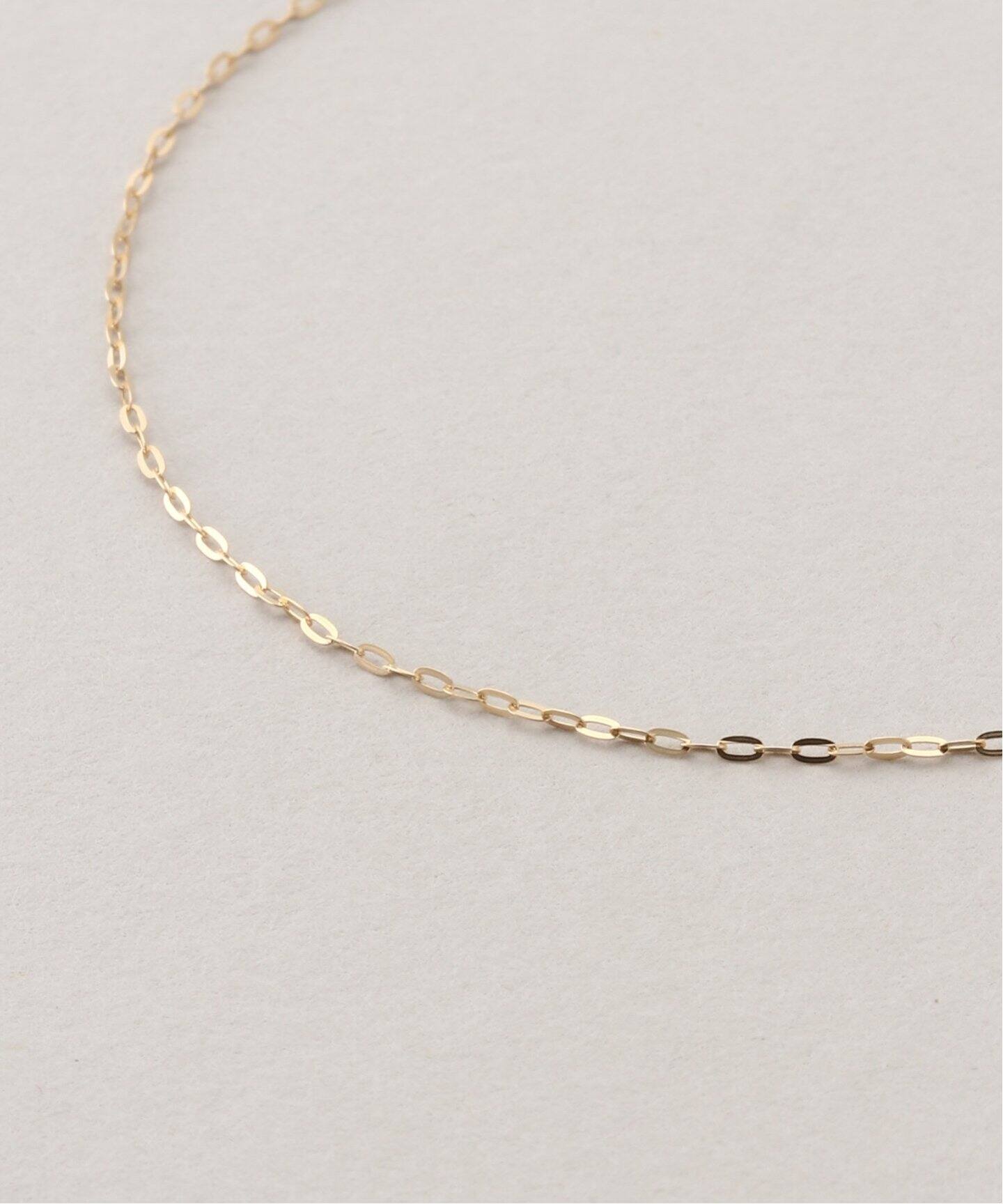 18K flash azuki chain bracelet（ブレスレット・バングル