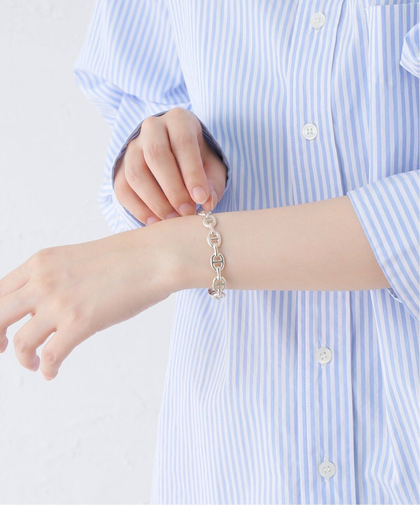VINTAGE HERMES/エルメス】 Chaine dancre enchainee bangle 
