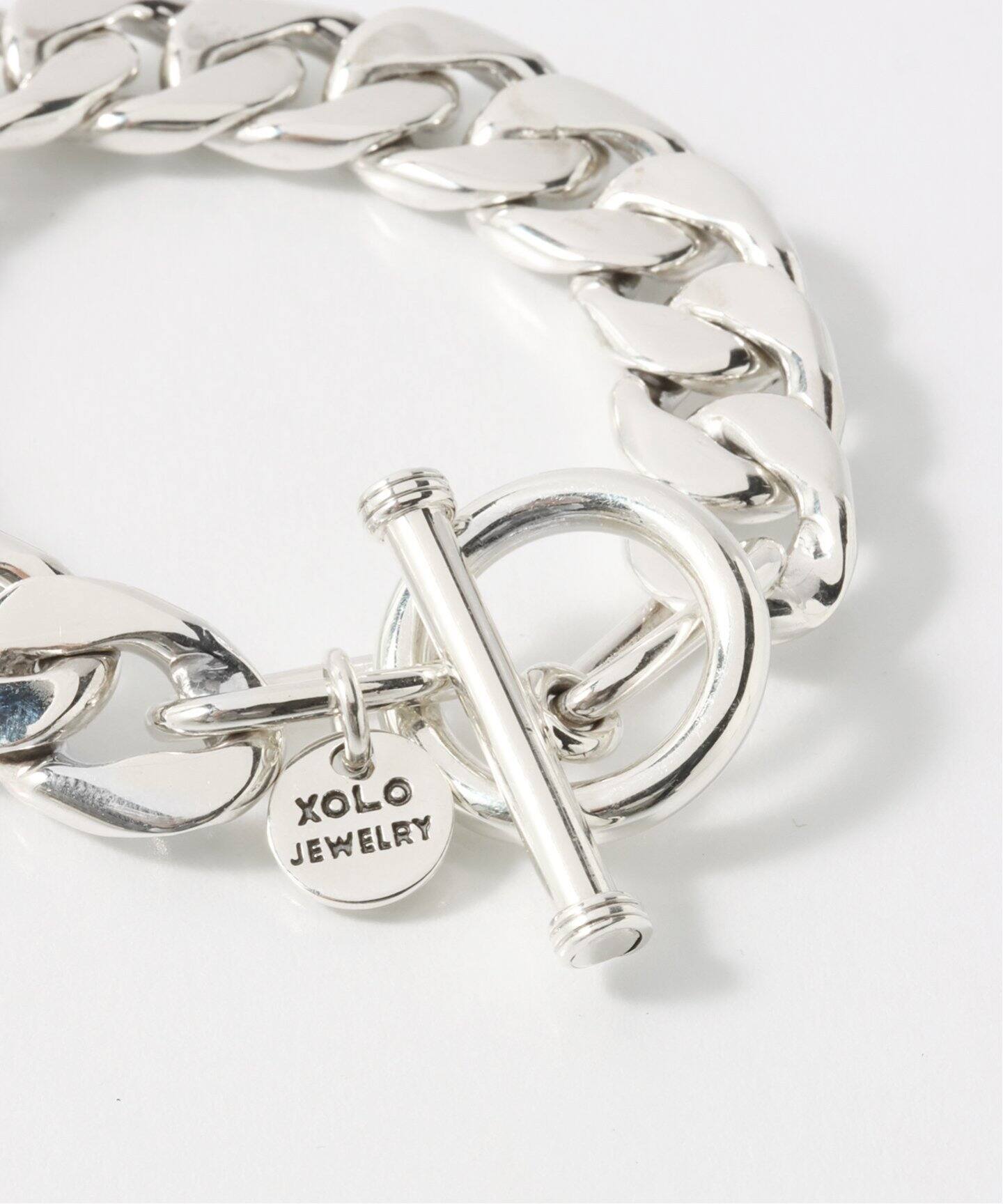 XOLO JEWERLY / ショロ ジュエリー 】Basic Link Bracelet -14mm 