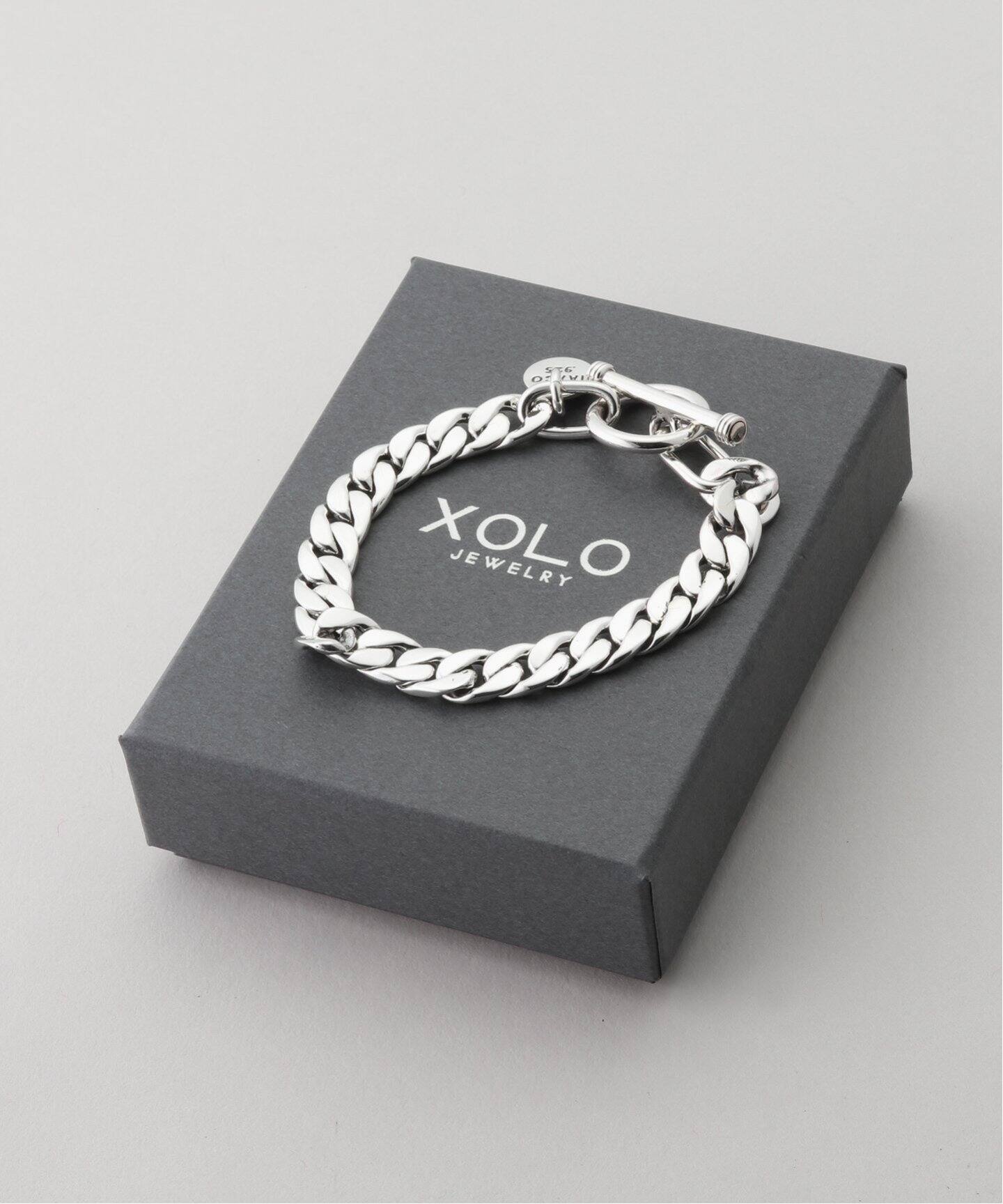 XOLO JEWERLY / ショロ ジュエリー 】Basic Link Bracelet -8mm 