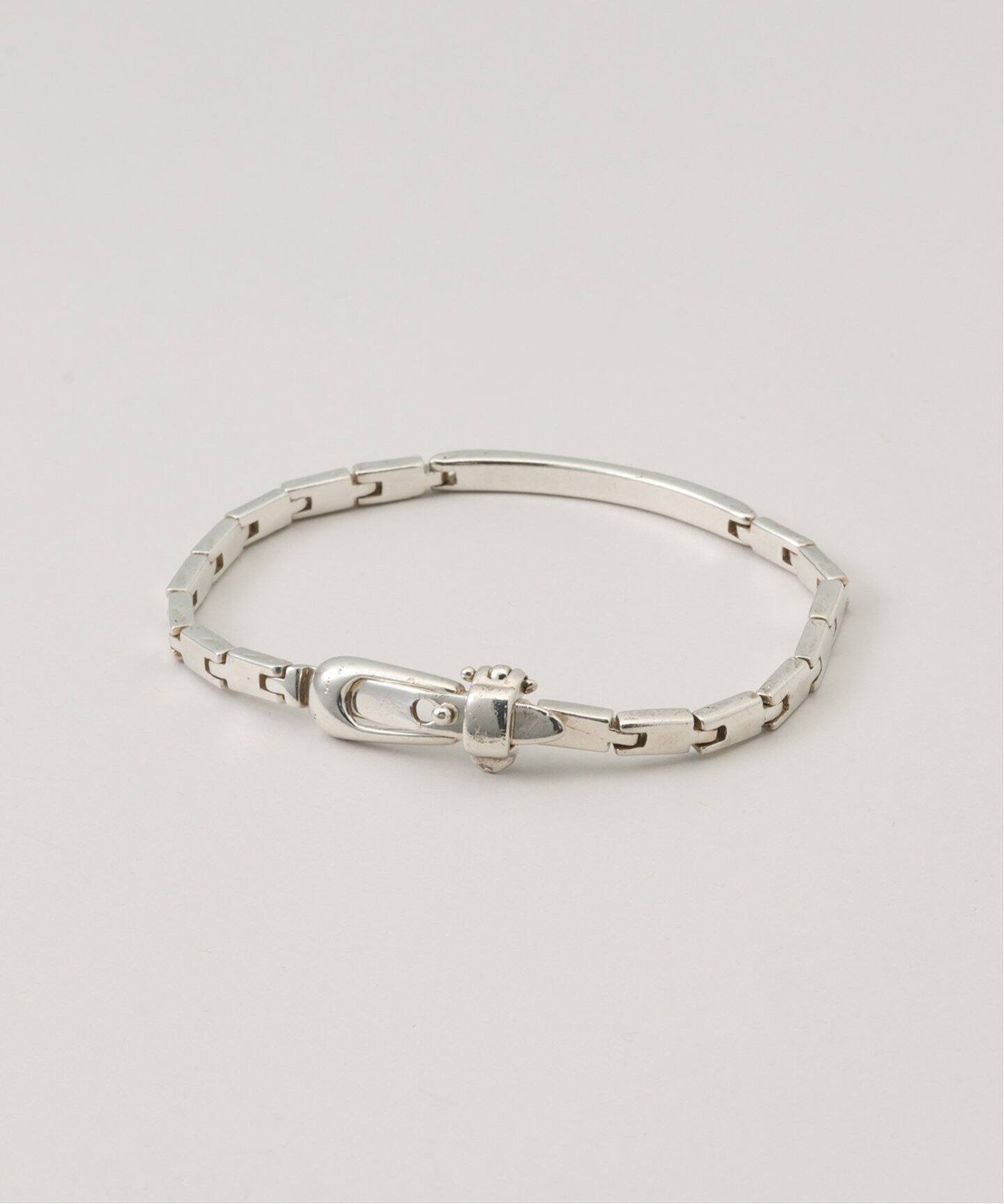 OLD GUCCI / オールドグッチ 】 1980`s Belt Buckle ID Bracelet 