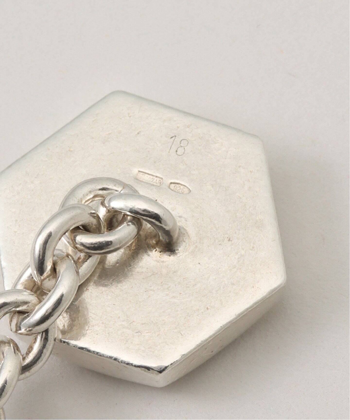 OLD GUCCI / オールドグッチ 】 Hexagon Clasp Heavy Chain Bracelet 