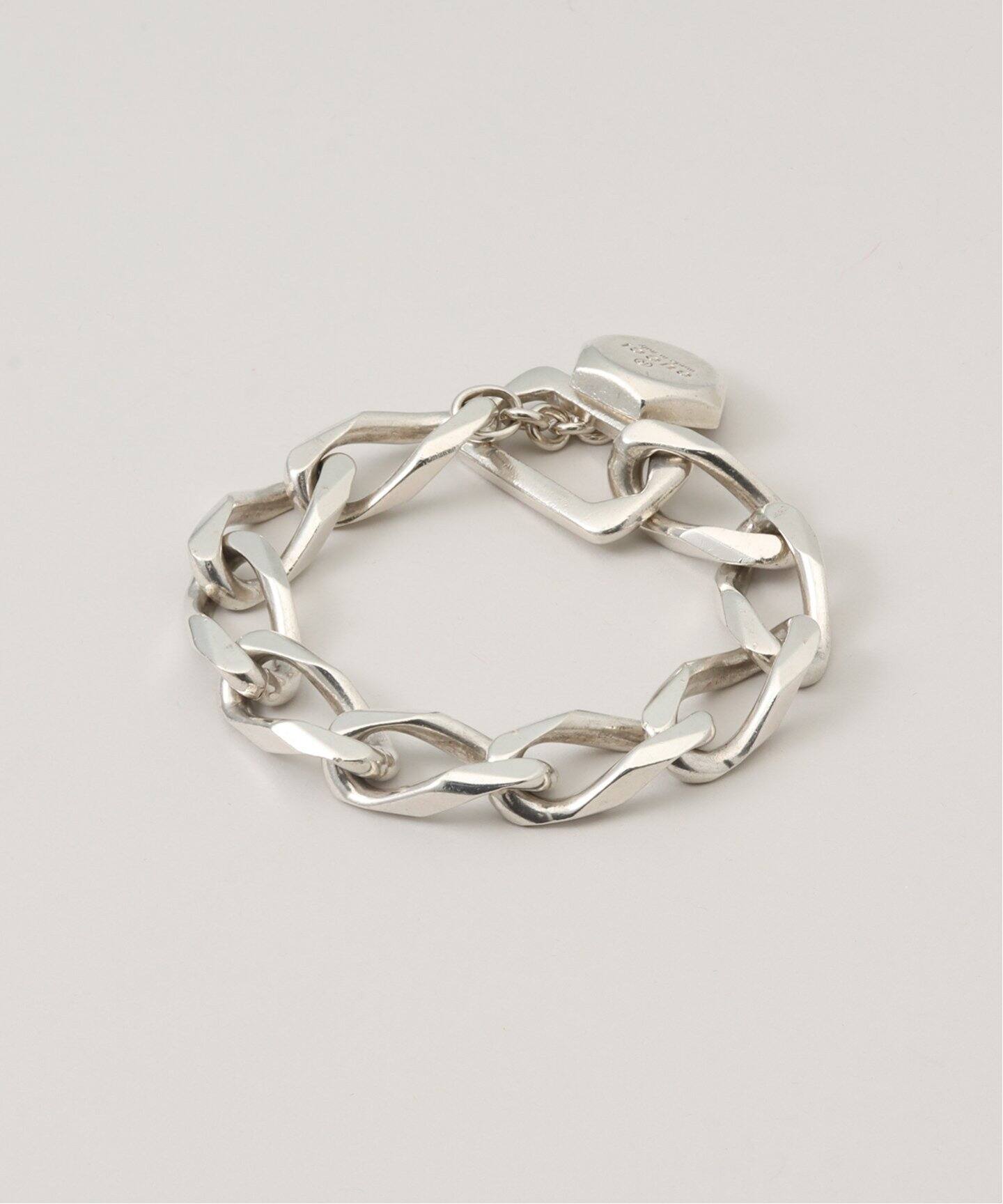 OLD GUCCI / オールドグッチ 】 Hexagon Clasp Heavy Chain Bracelet 