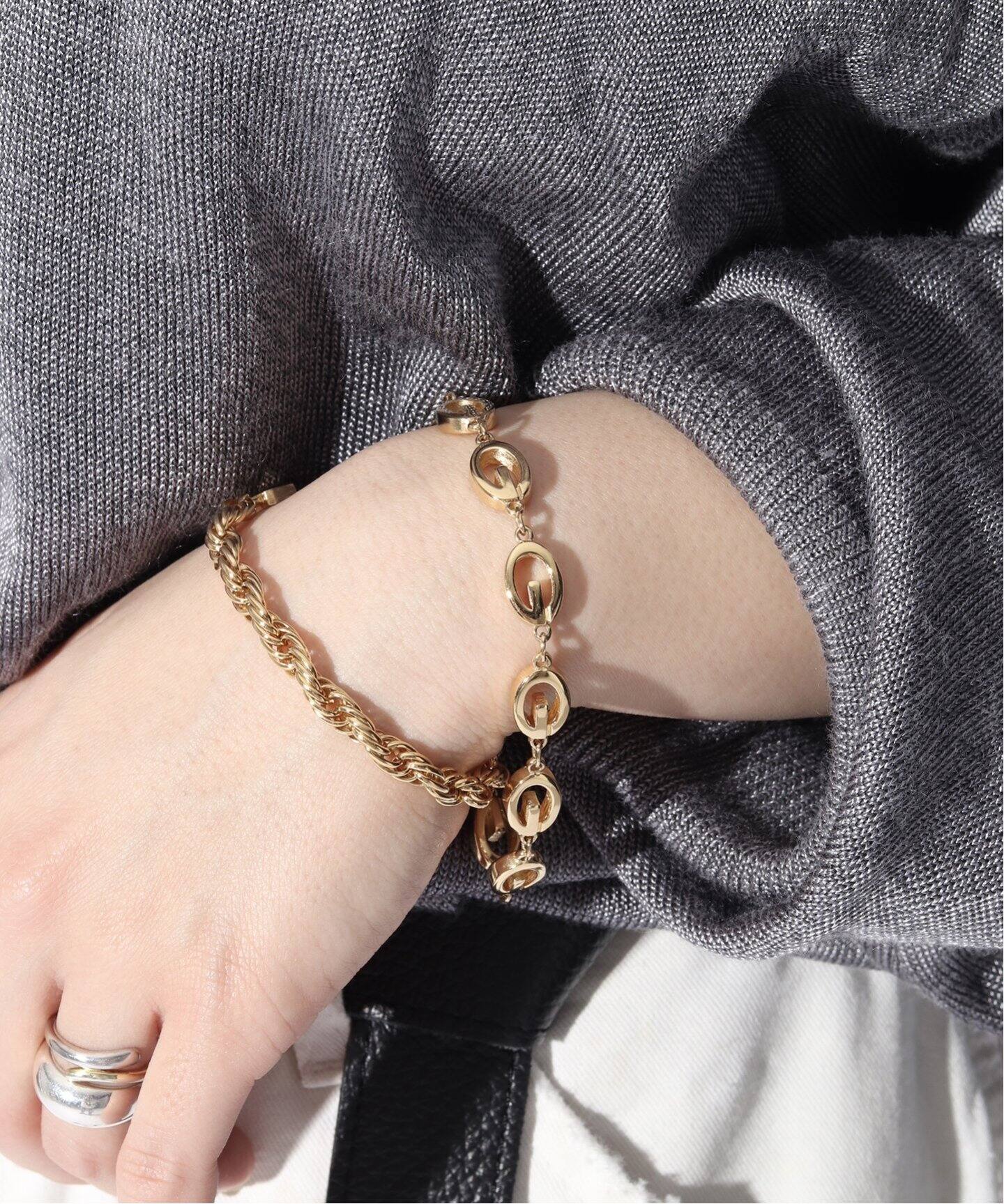 VINTAGE GIVENCHY/ジバンシィ】 ロゴブレスレット（ブレスレット 