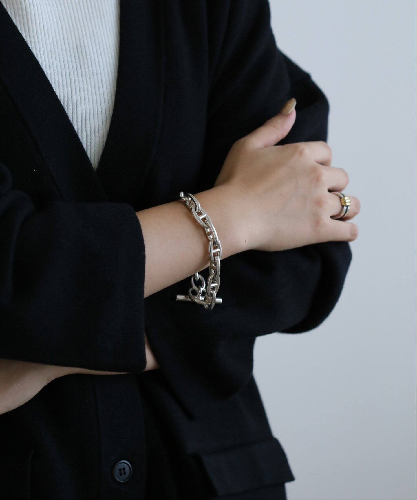 VINTAGE HERMES/エルメス】Chaine dAncre gm13（ブレスレット  