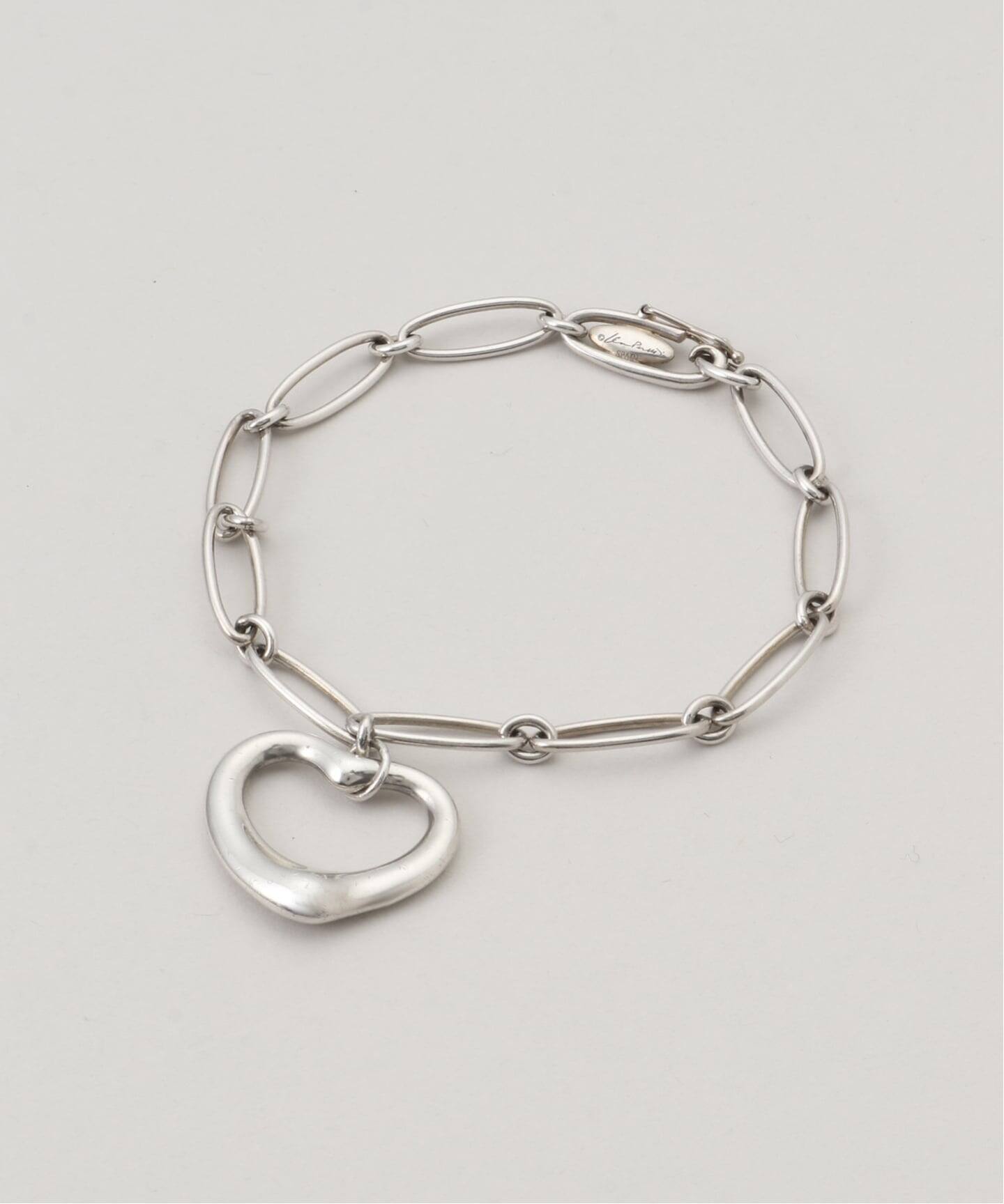 VINTAGE TIFFANY&Co./ティファニー】Open heart bracelet oval link 