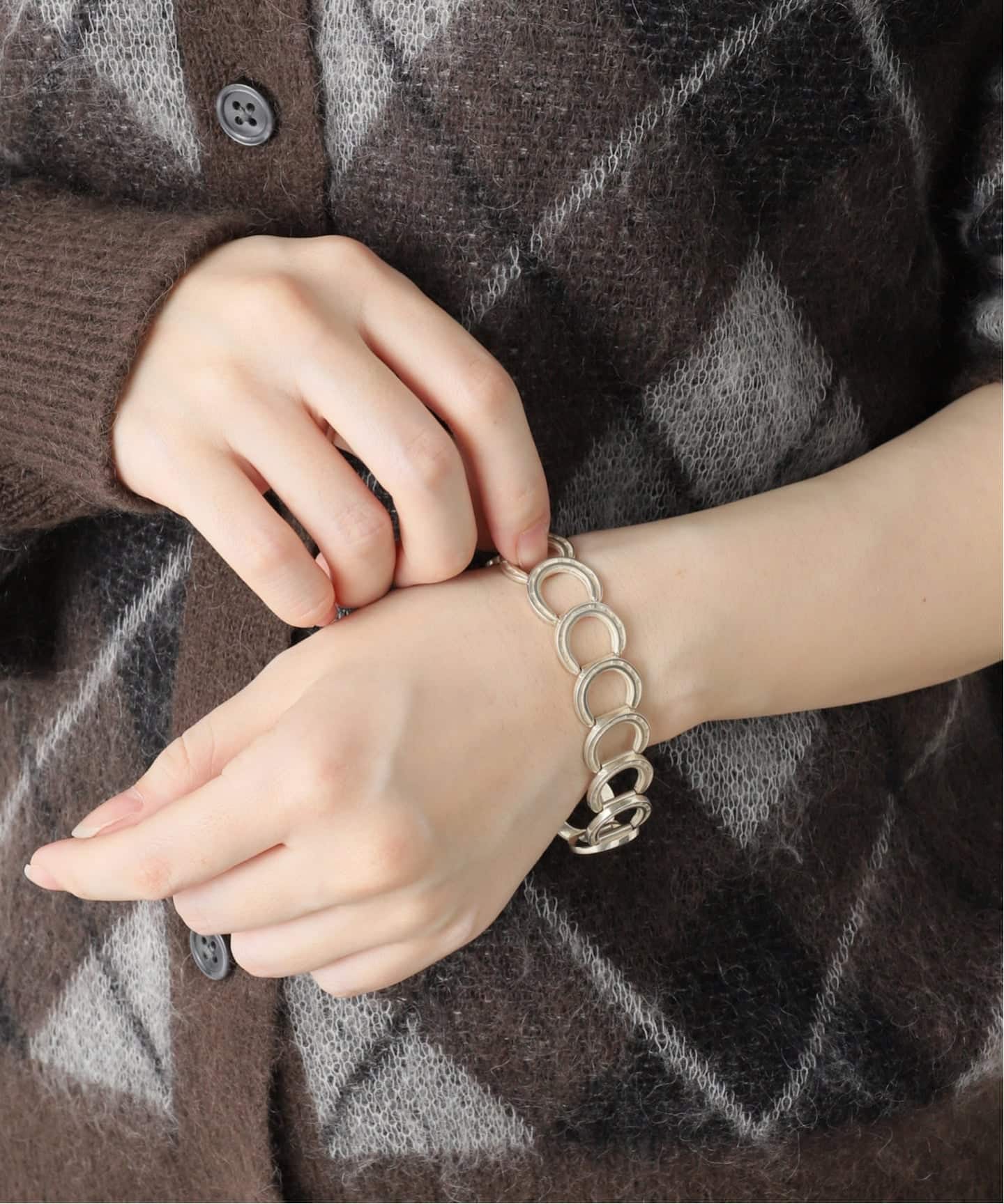 VINTAGE HERMES/エルメス】bracelet horseshoe（ブレスレット