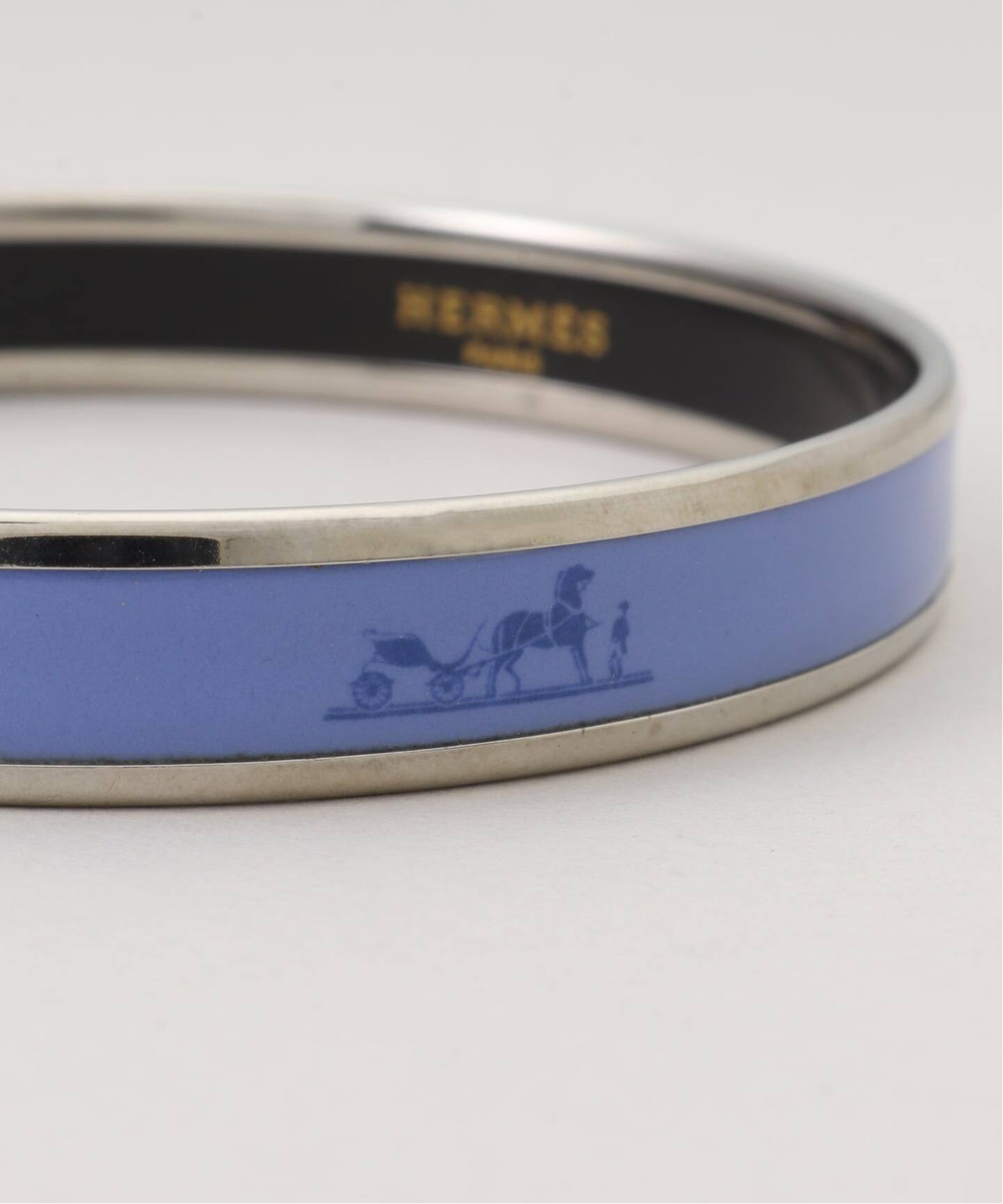 VINTAGE HERMES/エルメス】Email bangle pm（ブレスレット・バングル