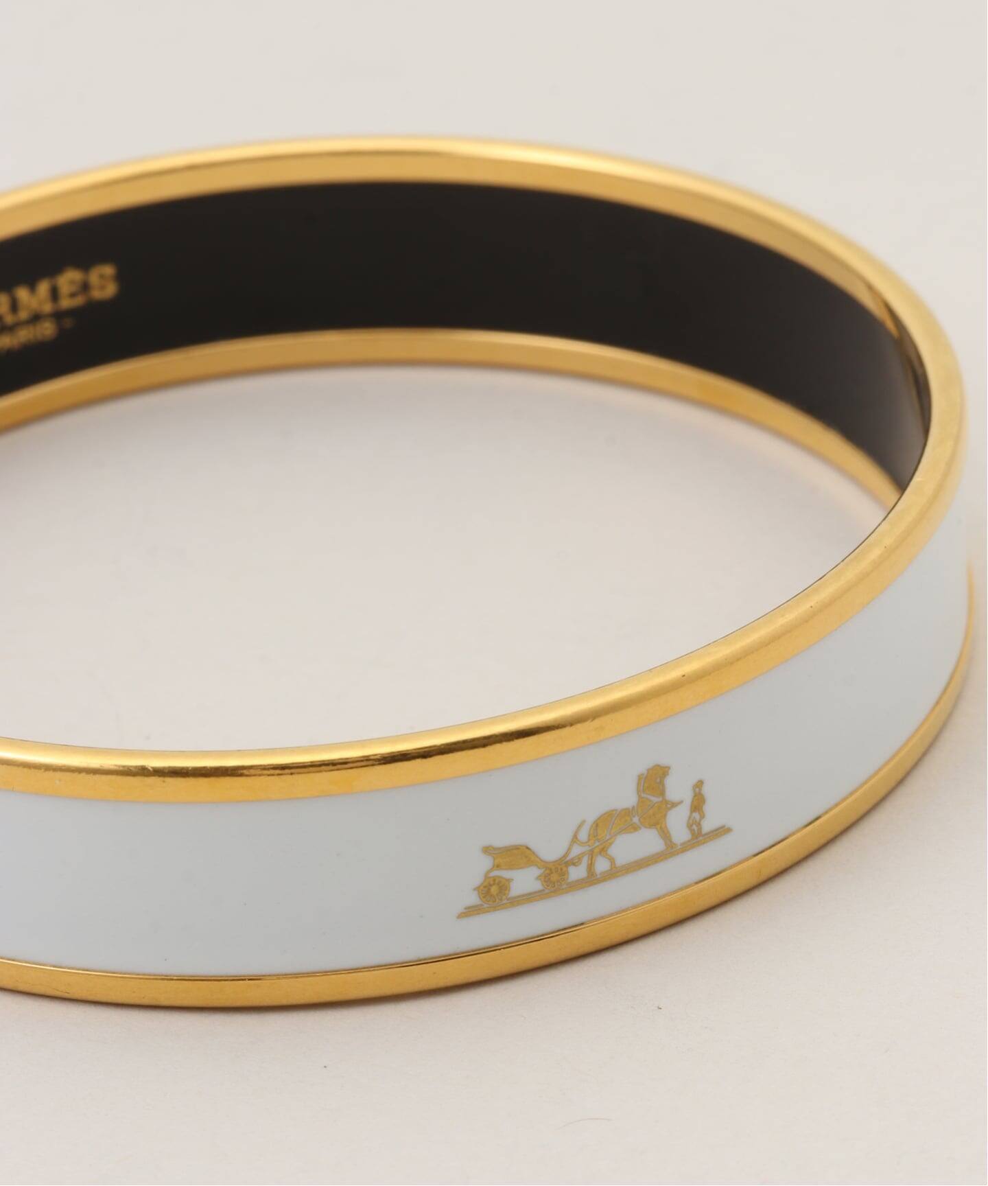 VINTAGE HERMES/エルメス】 Email bangle mm（ブレスレット・バングル